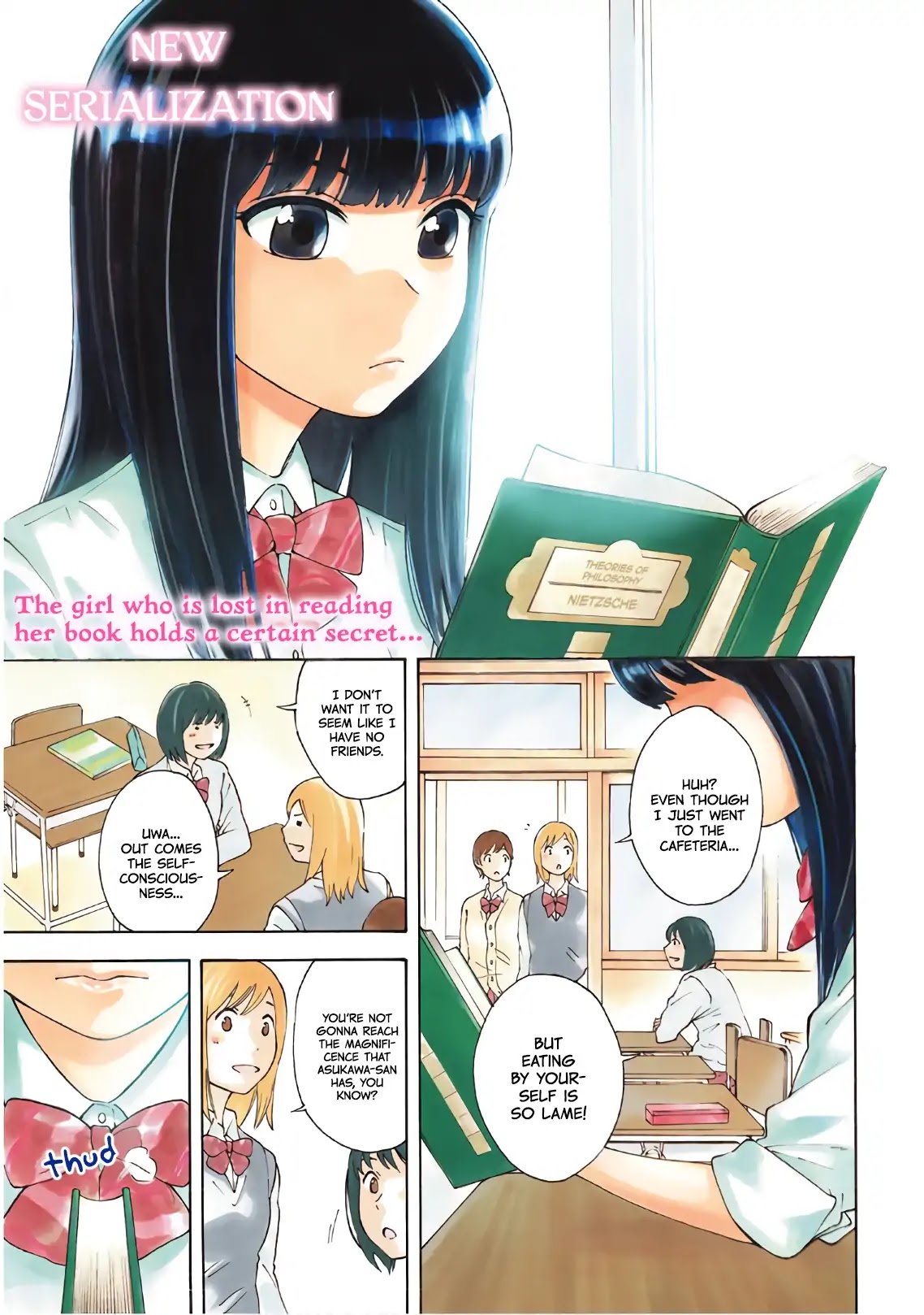 Shinanaide! Asukawa-san Chapter 1 page 1 - Chapter 1: It’s lunch time, Asukawa-san