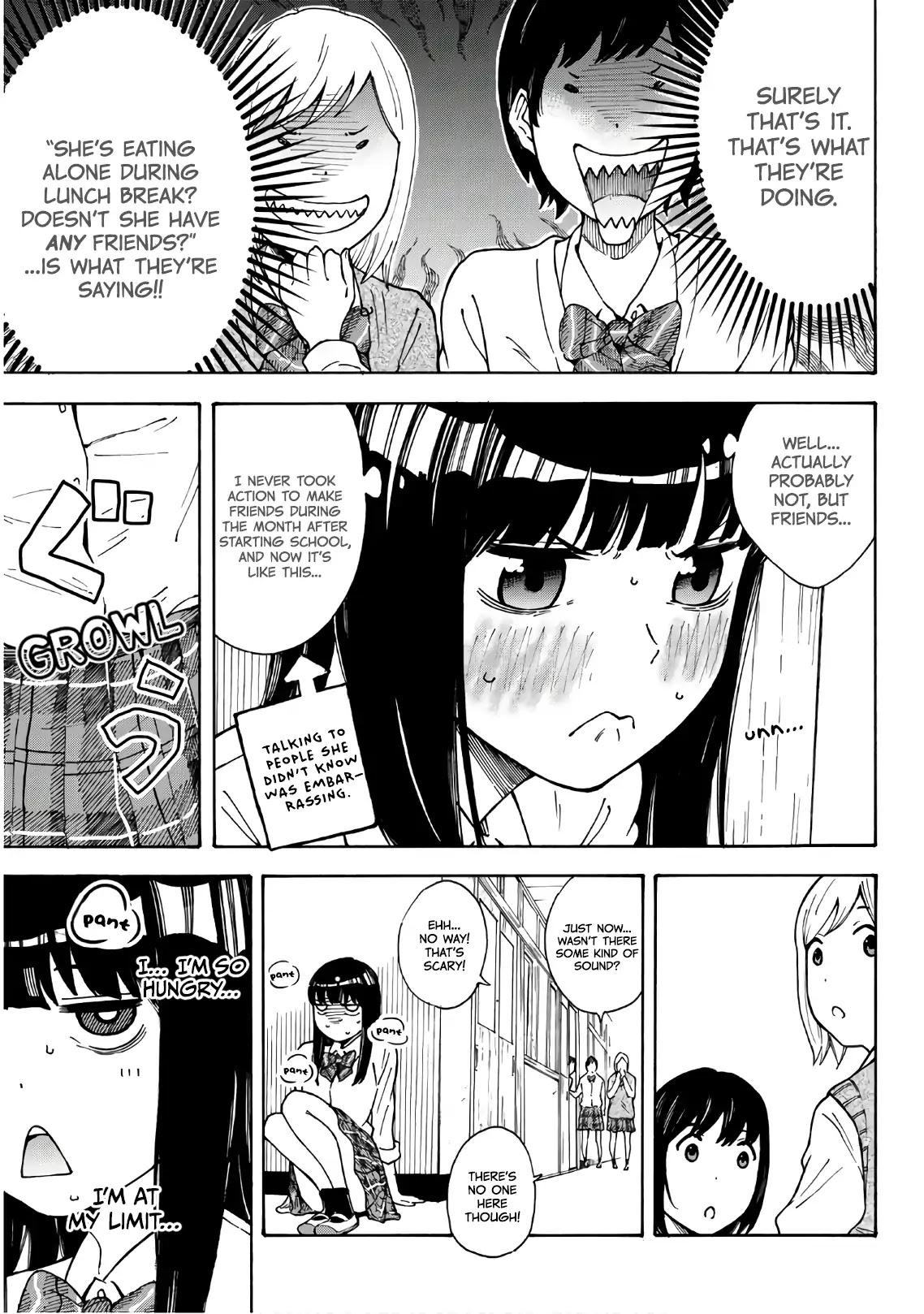 Shinanaide! Asukawa-san Chapter 1 page 5 - Chapter 1: It’s lunch time, Asukawa-san