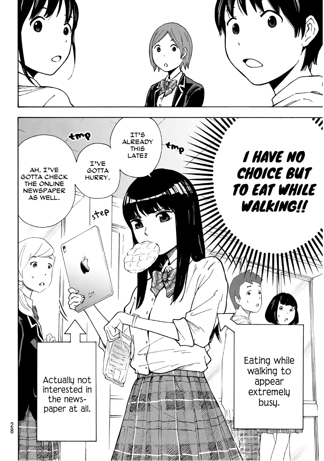 Shinanaide! Asukawa-san Chapter 1 page 8 - Chapter 1: It’s lunch time, Asukawa-san