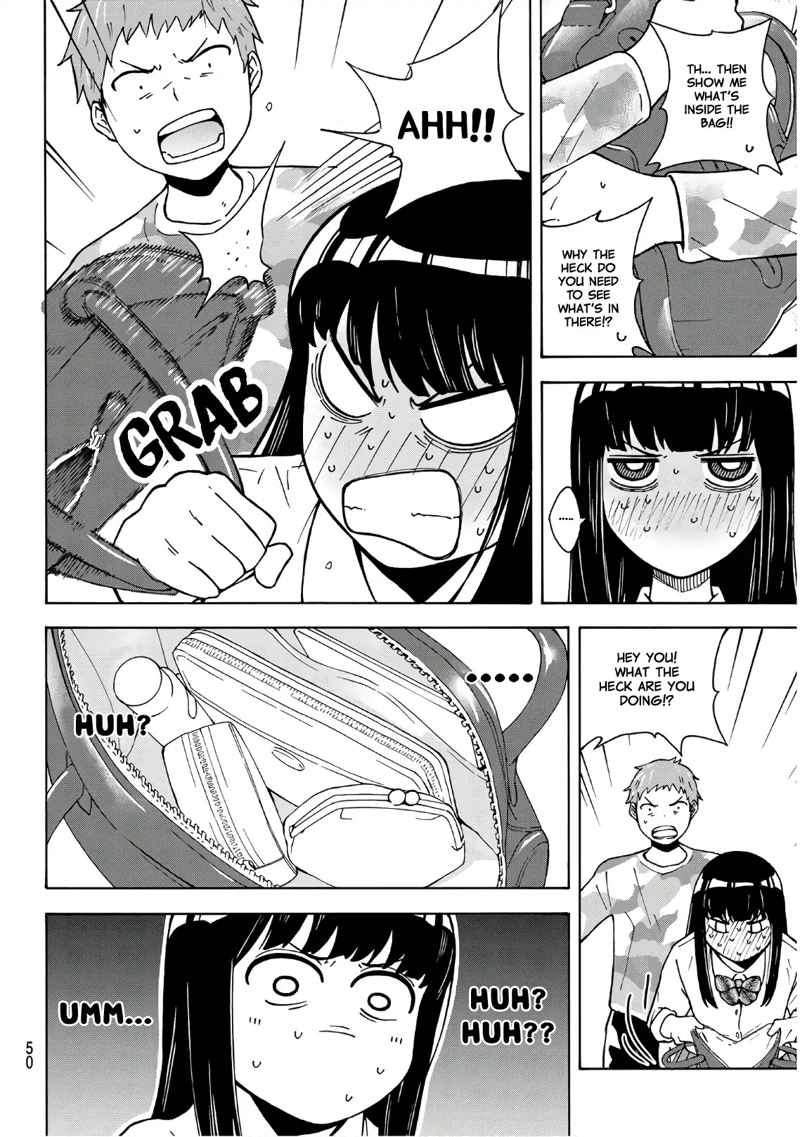 Shinanaide! Asukawa-san Chapter 2 page 11 - Chapter 2: Roll up your skirt, Asukawa-san.
