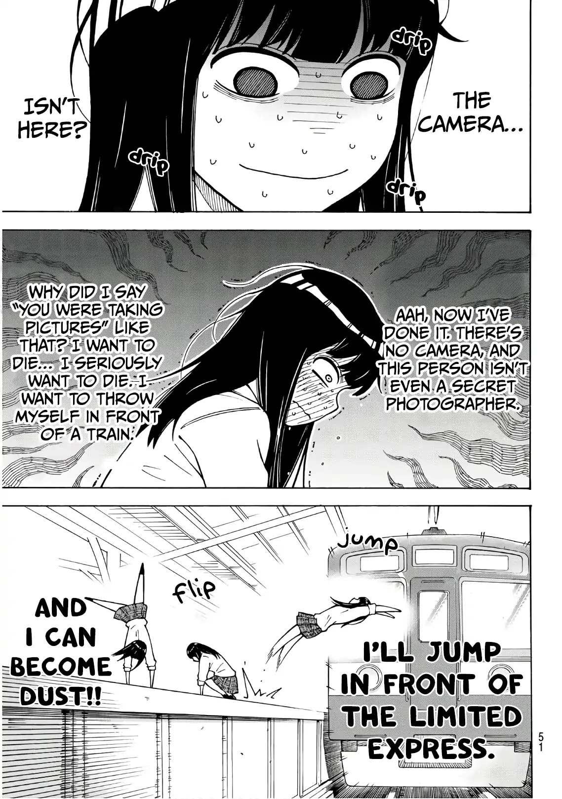 Shinanaide! Asukawa-san Chapter 2 page 12 - Chapter 2: Roll up your skirt, Asukawa-san.