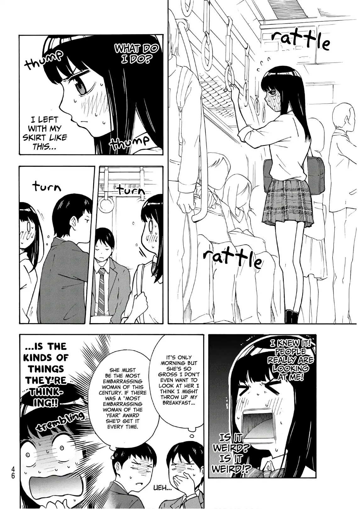 Shinanaide! Asukawa-san Chapter 2 page 7 - Chapter 2: Roll up your skirt, Asukawa-san.