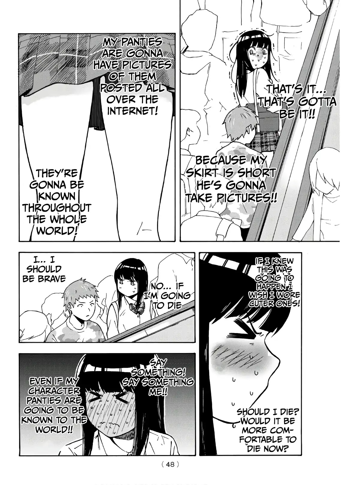 Shinanaide! Asukawa-san Chapter 2 page 9 - Chapter 2: Roll up your skirt, Asukawa-san.