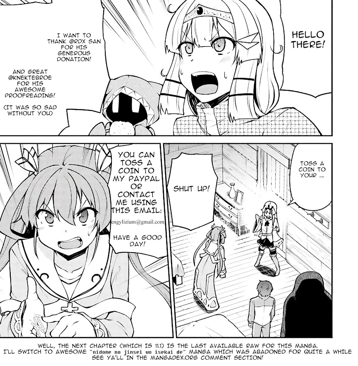 Shinde kudasai! Yuusha desho? Chapter 10.2 page 9 - Chapter 10.2