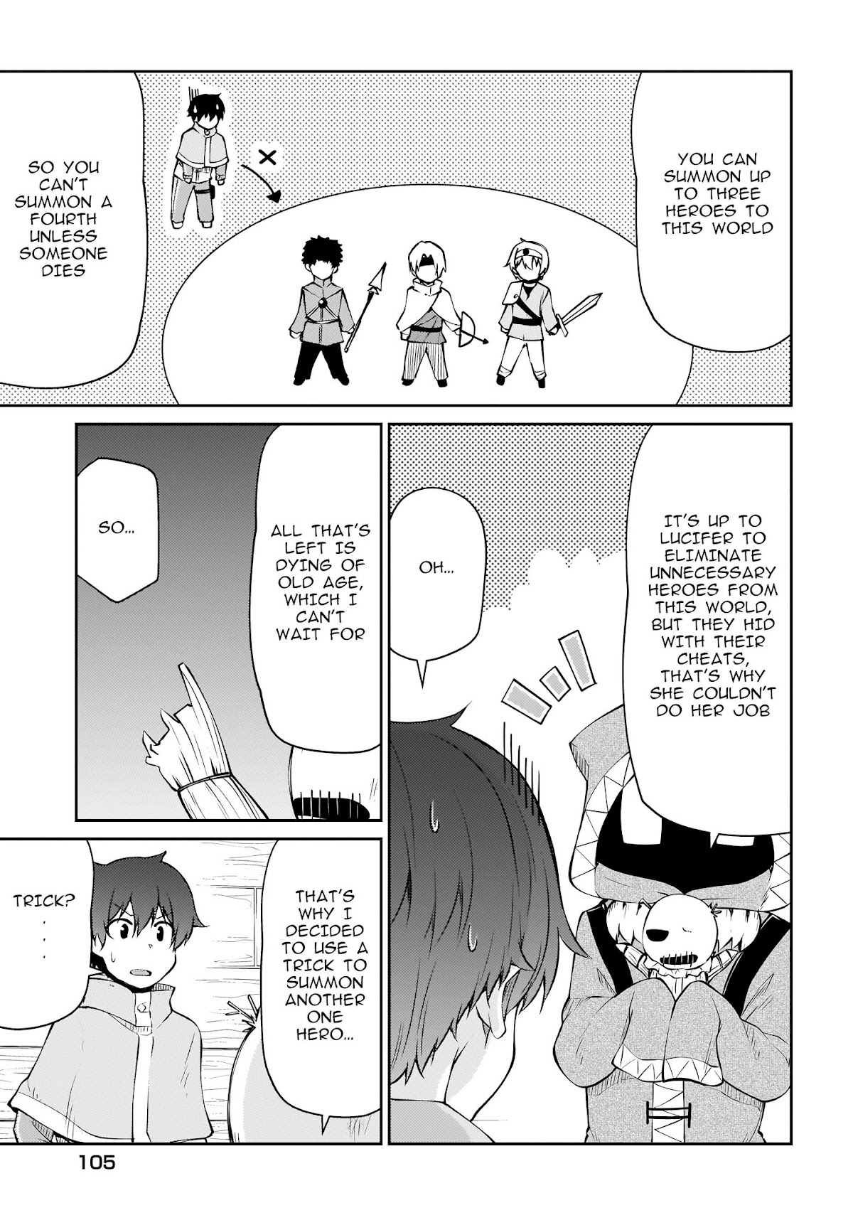 Shinde kudasai! Yuusha desho? Chapter 13.2 page 1 - Chapter 13.2