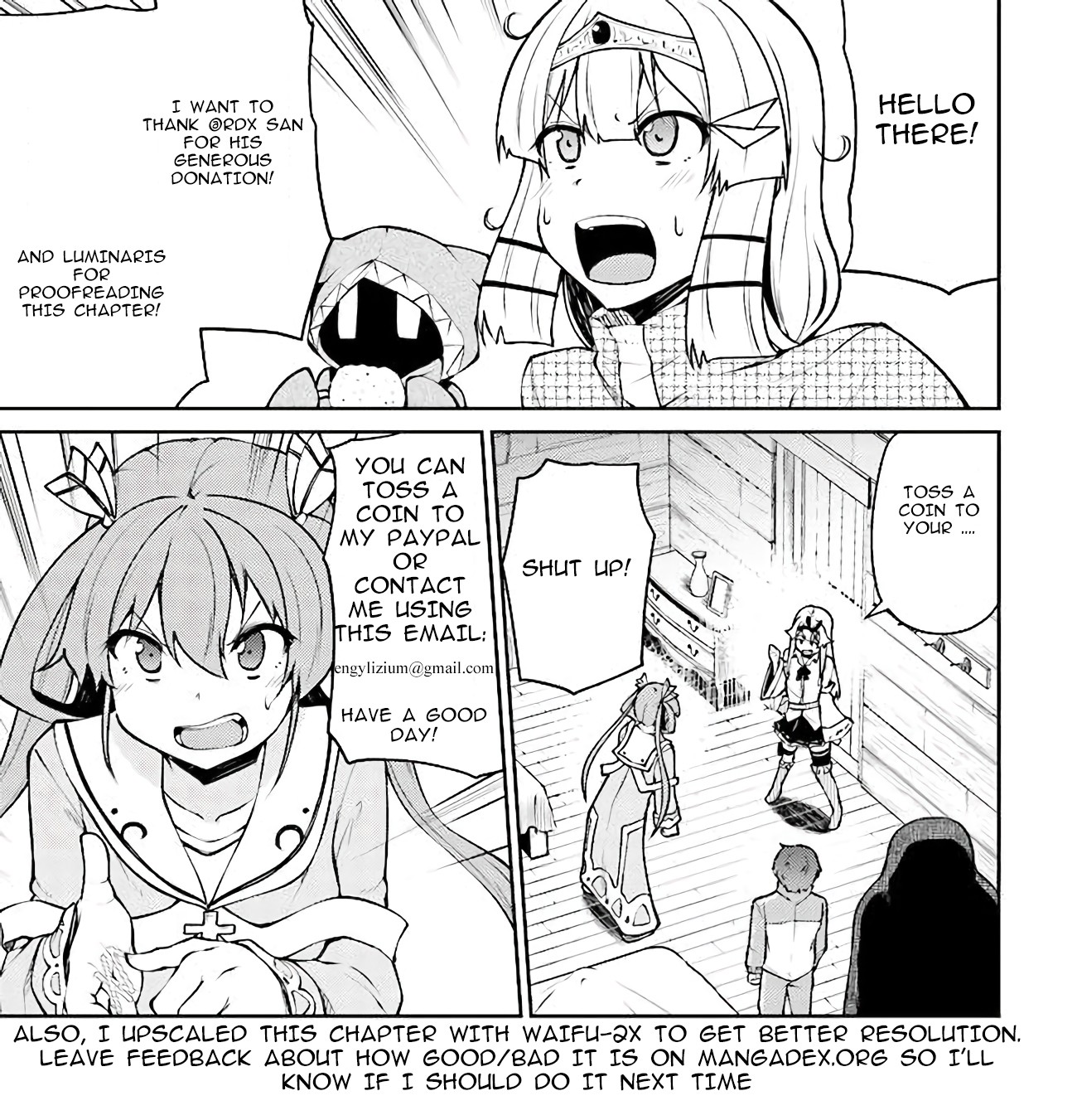 Shinde kudasai! Yuusha desho? Chapter 8 page 17 - Chapter 8