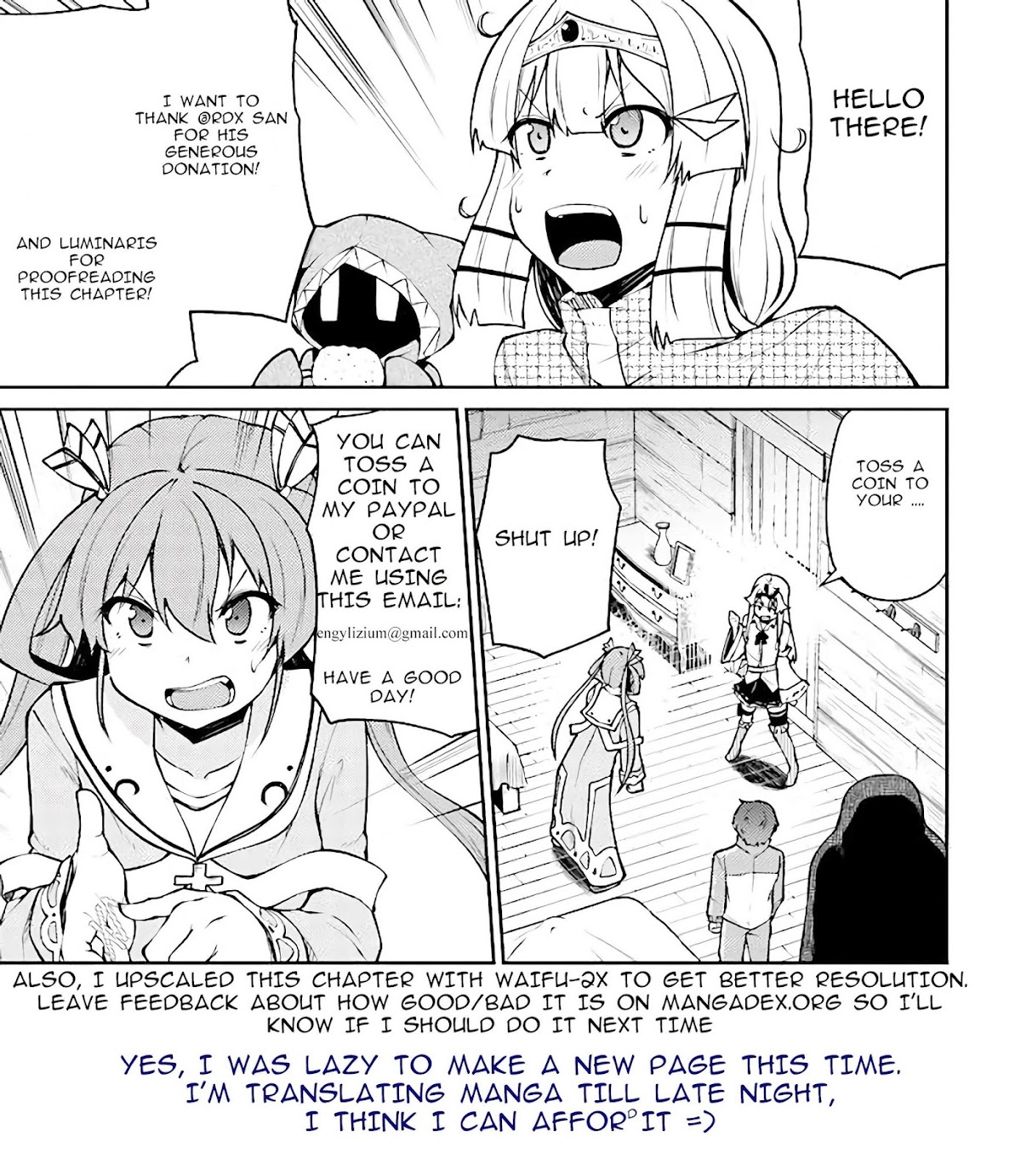Shinde kudasai! Yuusha desho? Chapter 9 page 17 - Chapter 9