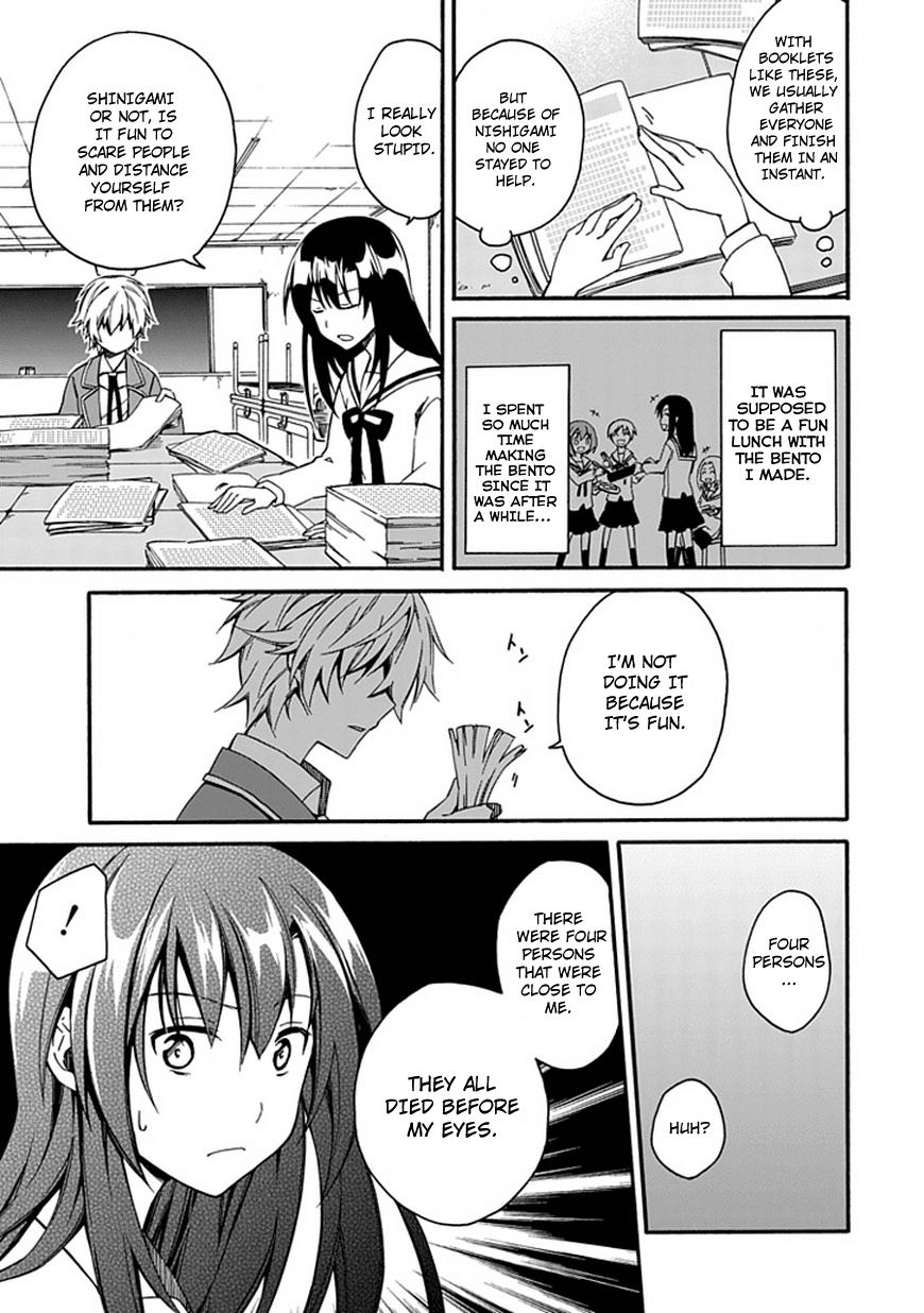 Shindere Shoujo to Kodoku na Shinigami Chapter 1 page 33 - Chapter 1: Lonely Shinigami