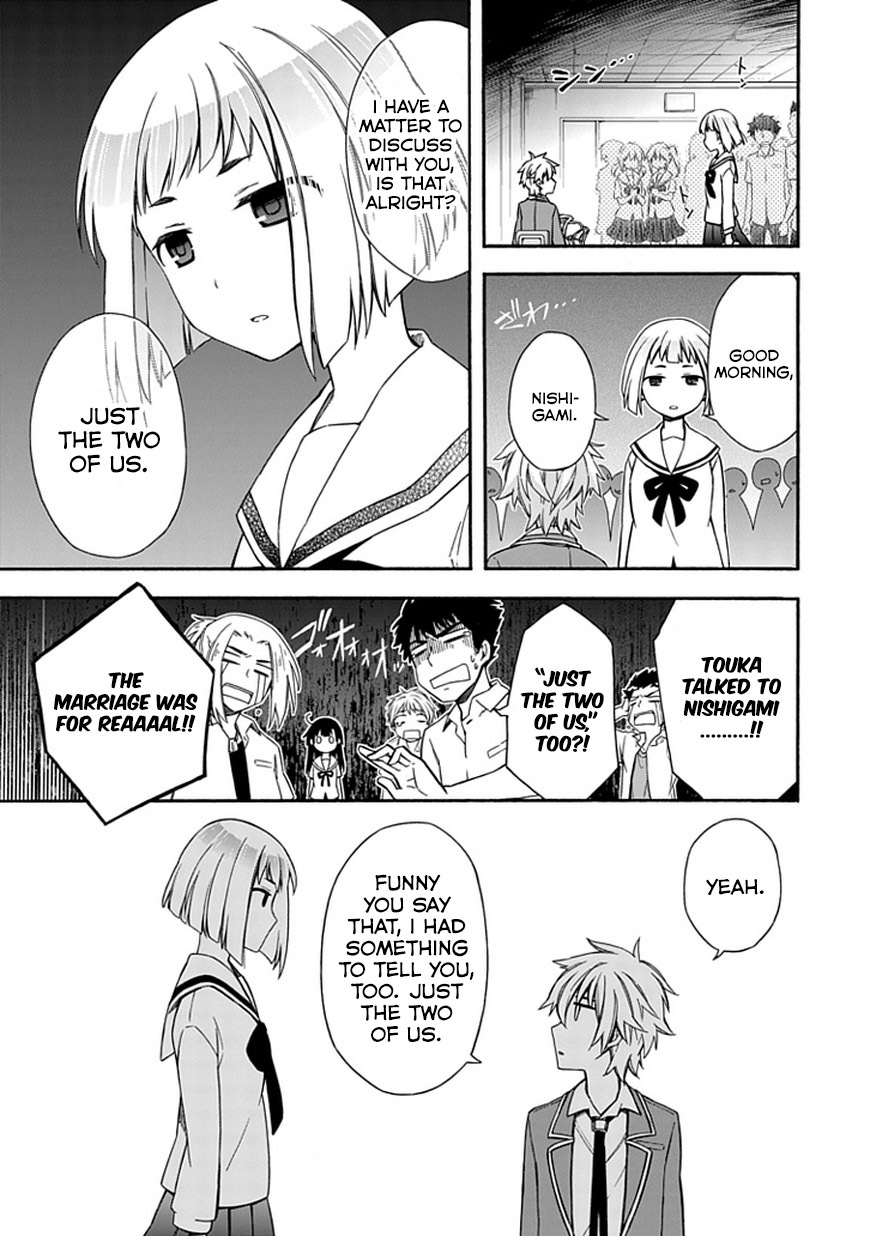 Shindere Shoujo to Kodoku na Shinigami Chapter 15 page 17 - Chapter 15: We Got Married