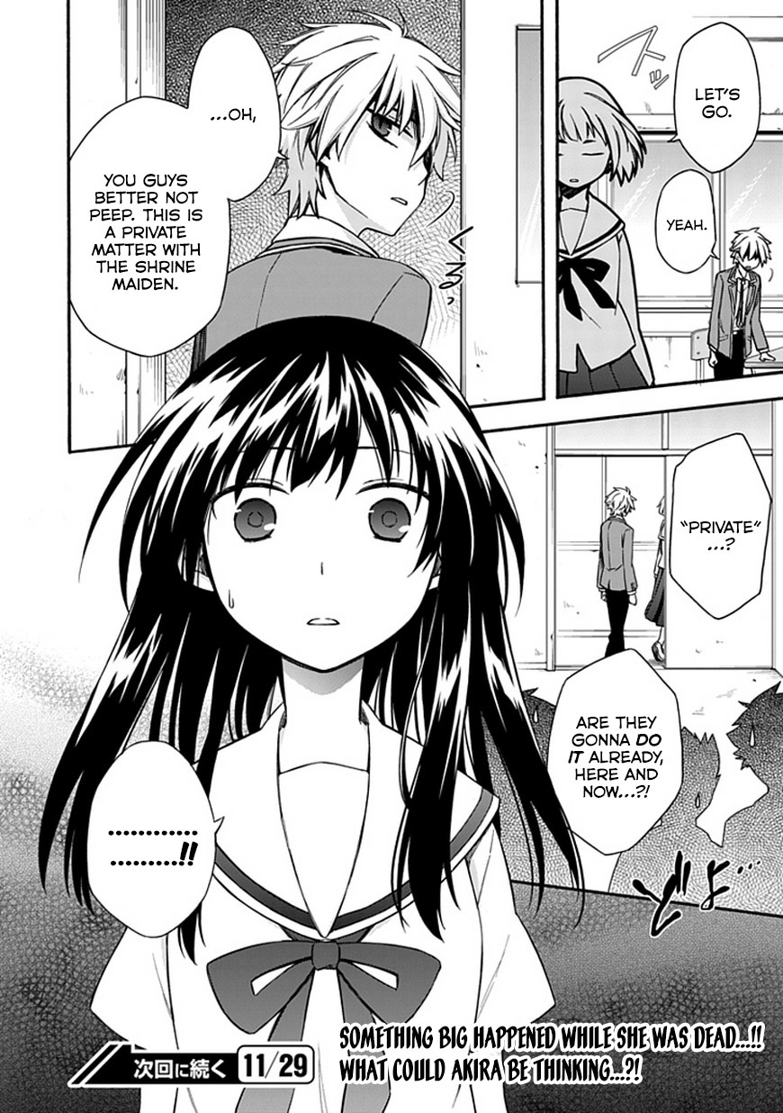 Shindere Shoujo to Kodoku na Shinigami Chapter 15 page 18 - Chapter 15: We Got Married