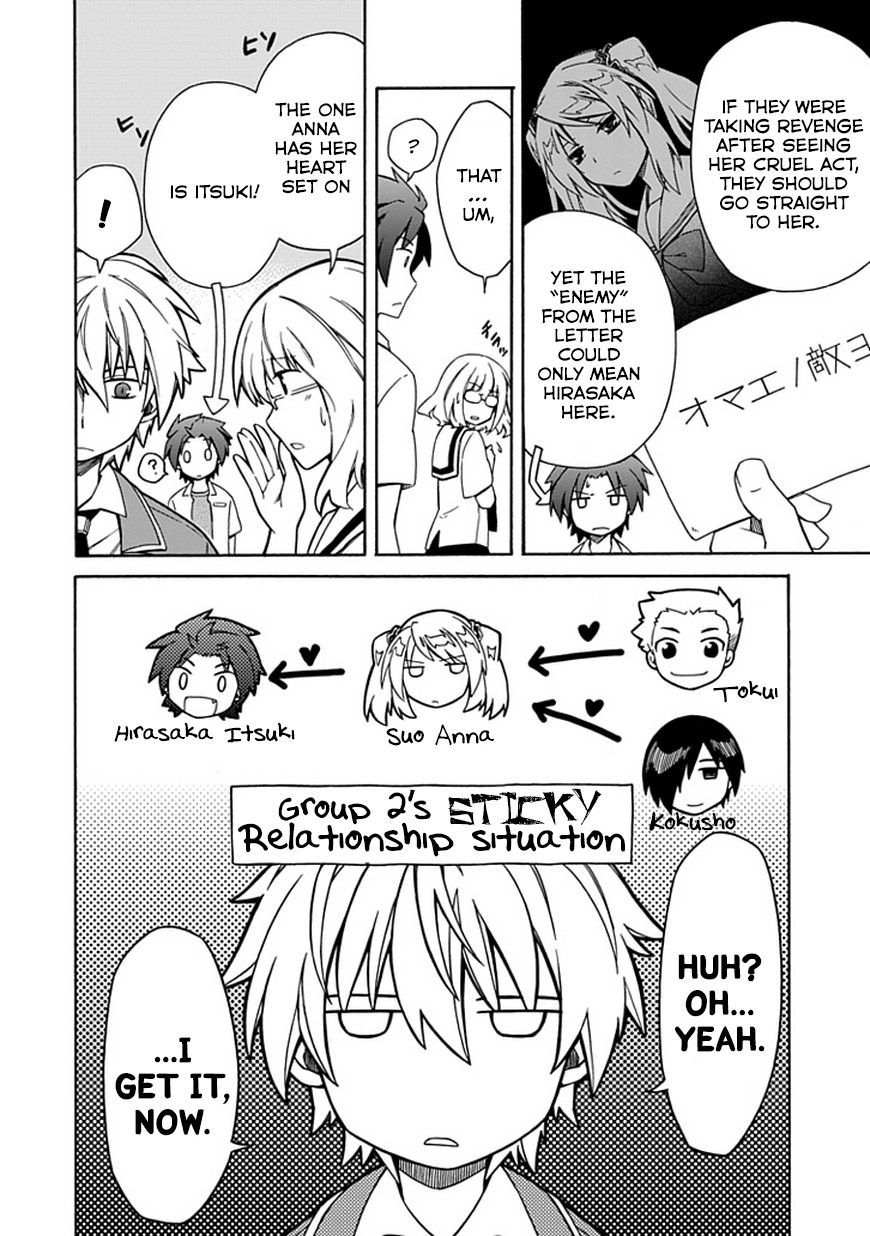 Shindere Shoujo to Kodoku na Shinigami Chapter 8 page 6 - Chapter 8: The suspicion for his classmates...!!