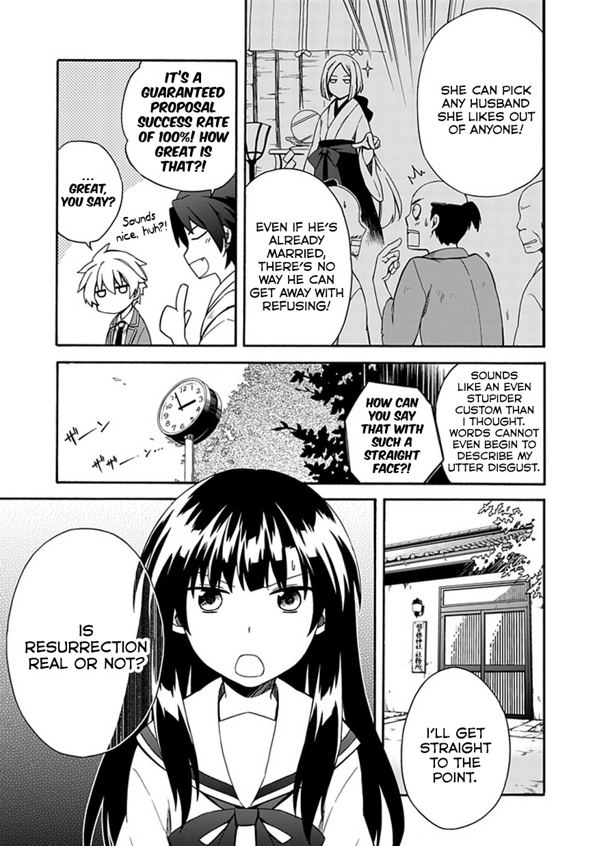 Shindere Shoujo to Kodoku na Shinigami Chapter 9 page 11 - Chapter 9: Island of Coffins