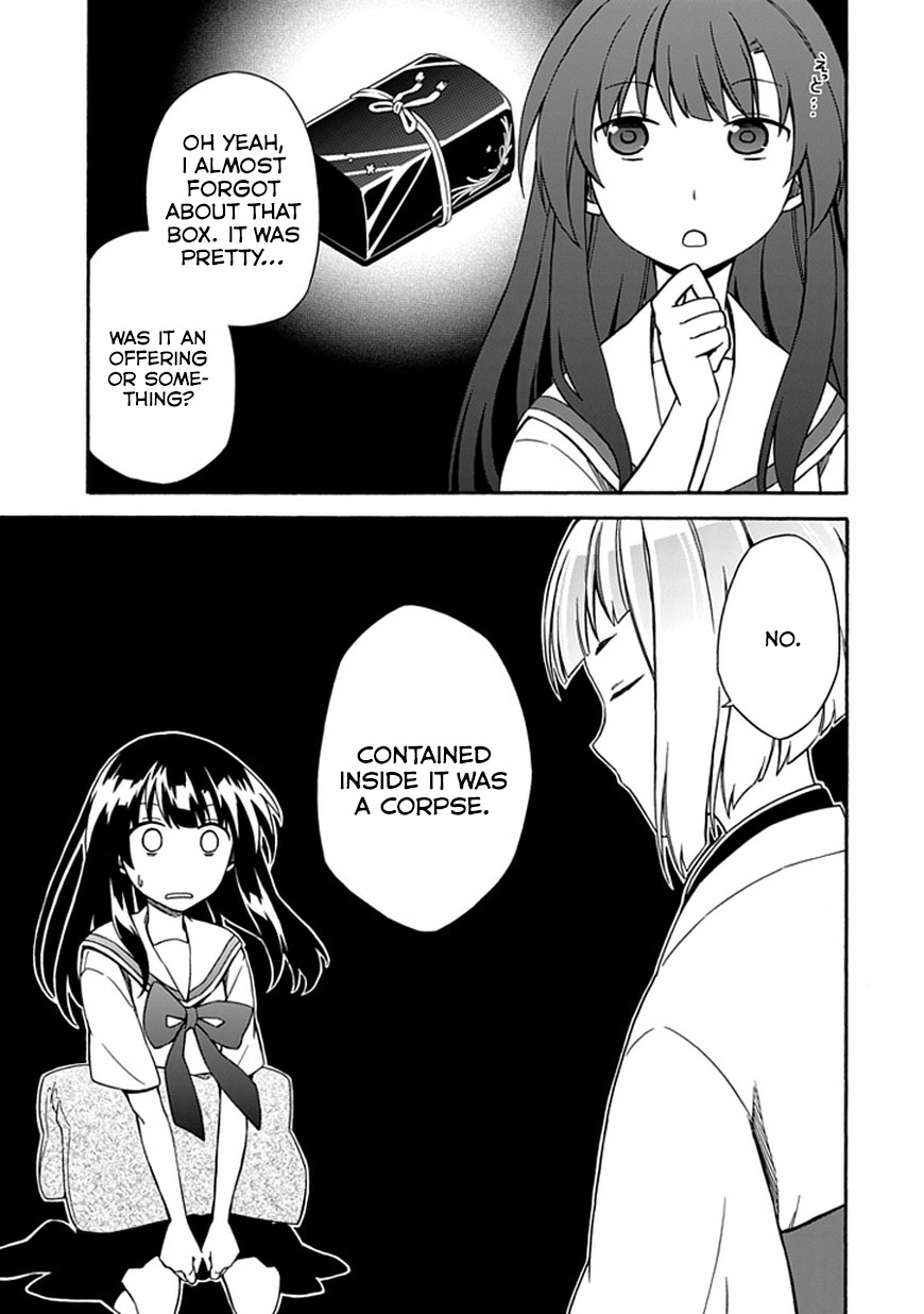 Shindere Shoujo to Kodoku na Shinigami Chapter 9 page 13 - Chapter 9: Island of Coffins