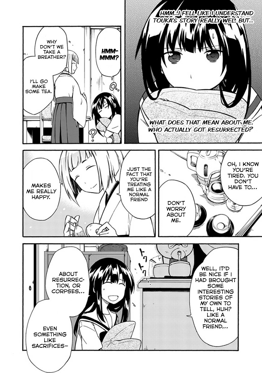 Shindere Shoujo to Kodoku na Shinigami Chapter 9 page 16 - Chapter 9: Island of Coffins