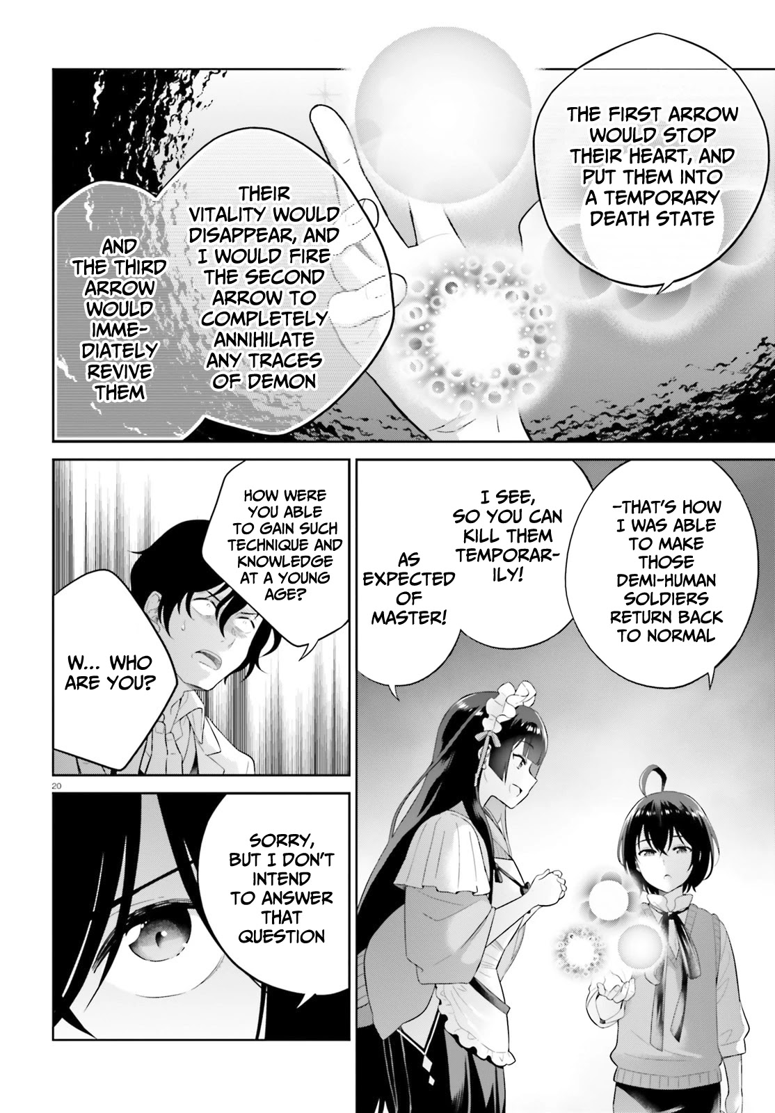 Shindou Yuusha to Maid Onee-san Chapter 21 page 20 - Chapter 21