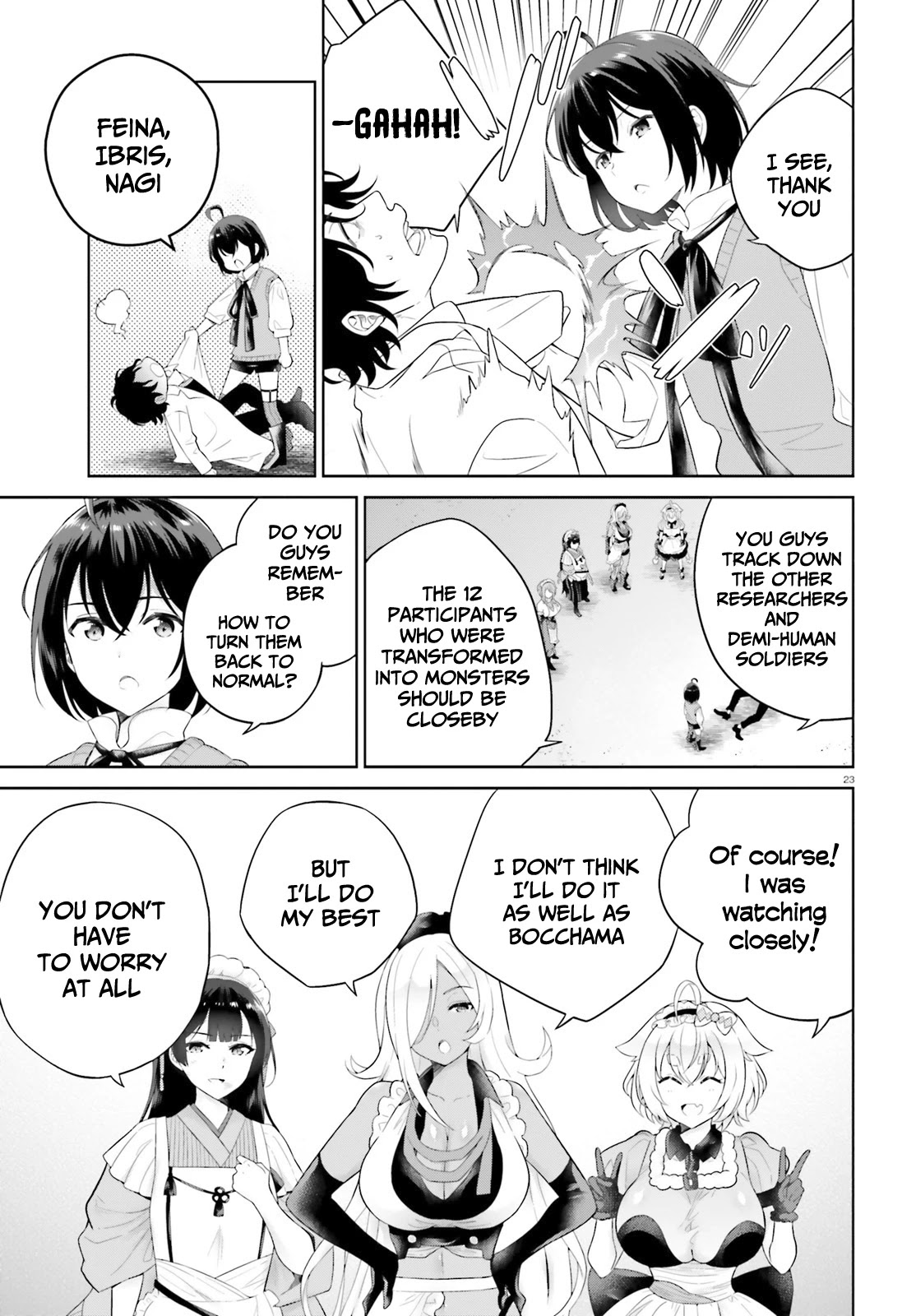 Shindou Yuusha to Maid Onee-san Chapter 21 page 23 - Chapter 21