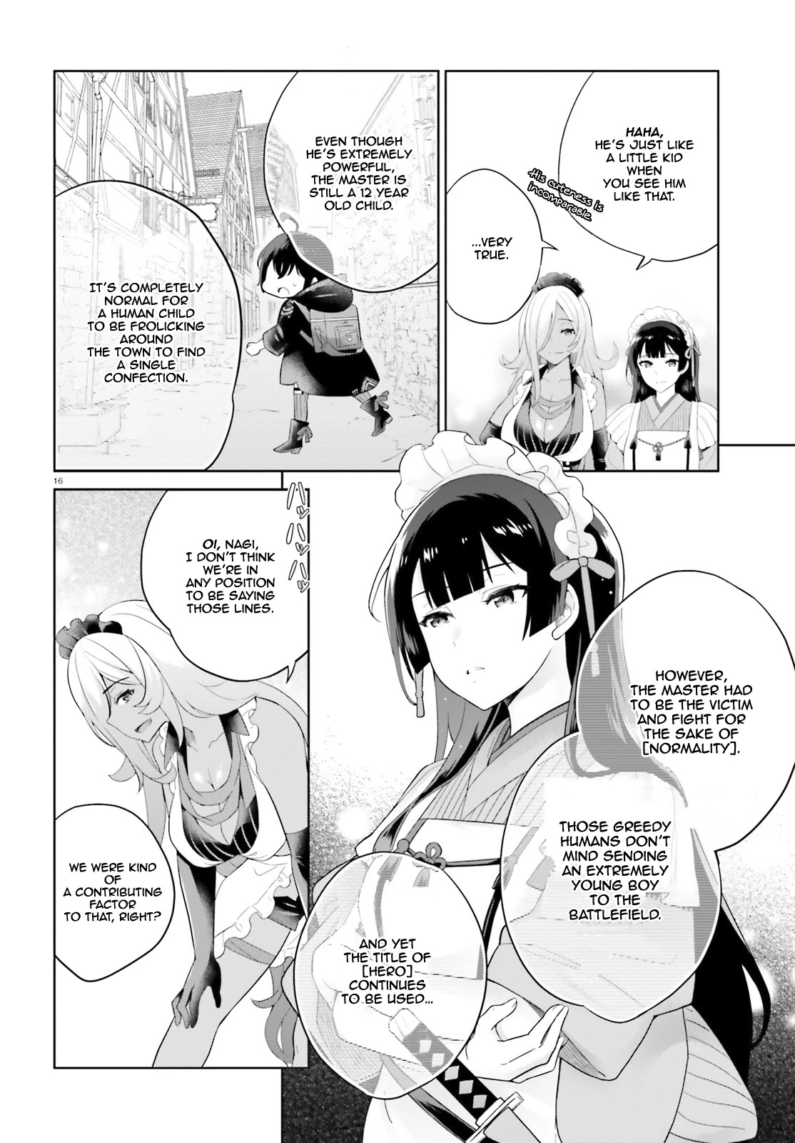 Shindou Yuusha to Maid Onee-san Chapter 7 page 16 - Chapter 7