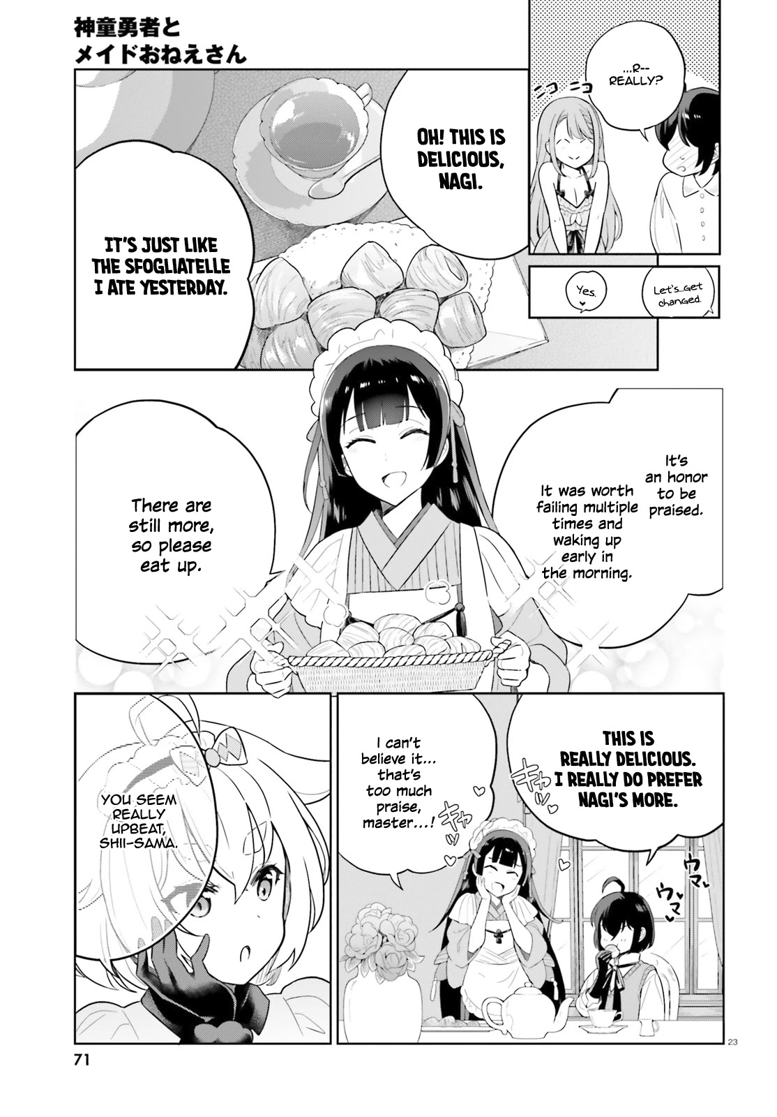 Shindou Yuusha to Maid Onee-san Chapter 9 page 25 - Chapter 9