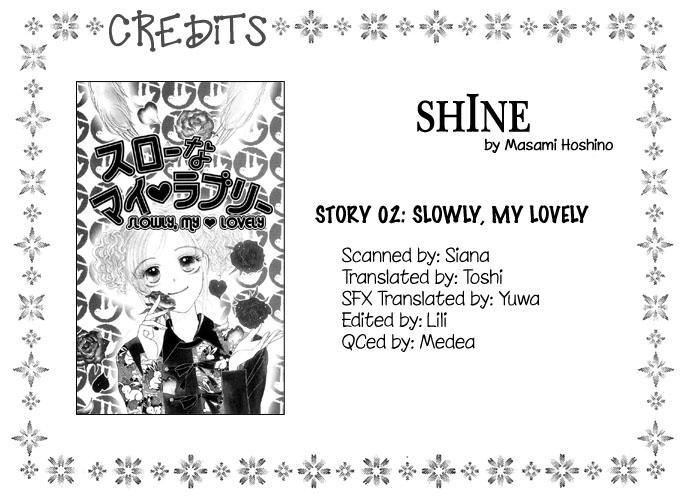 Shine Chapter 3 page 3 - Chapter 3: Slowly, My Lovely