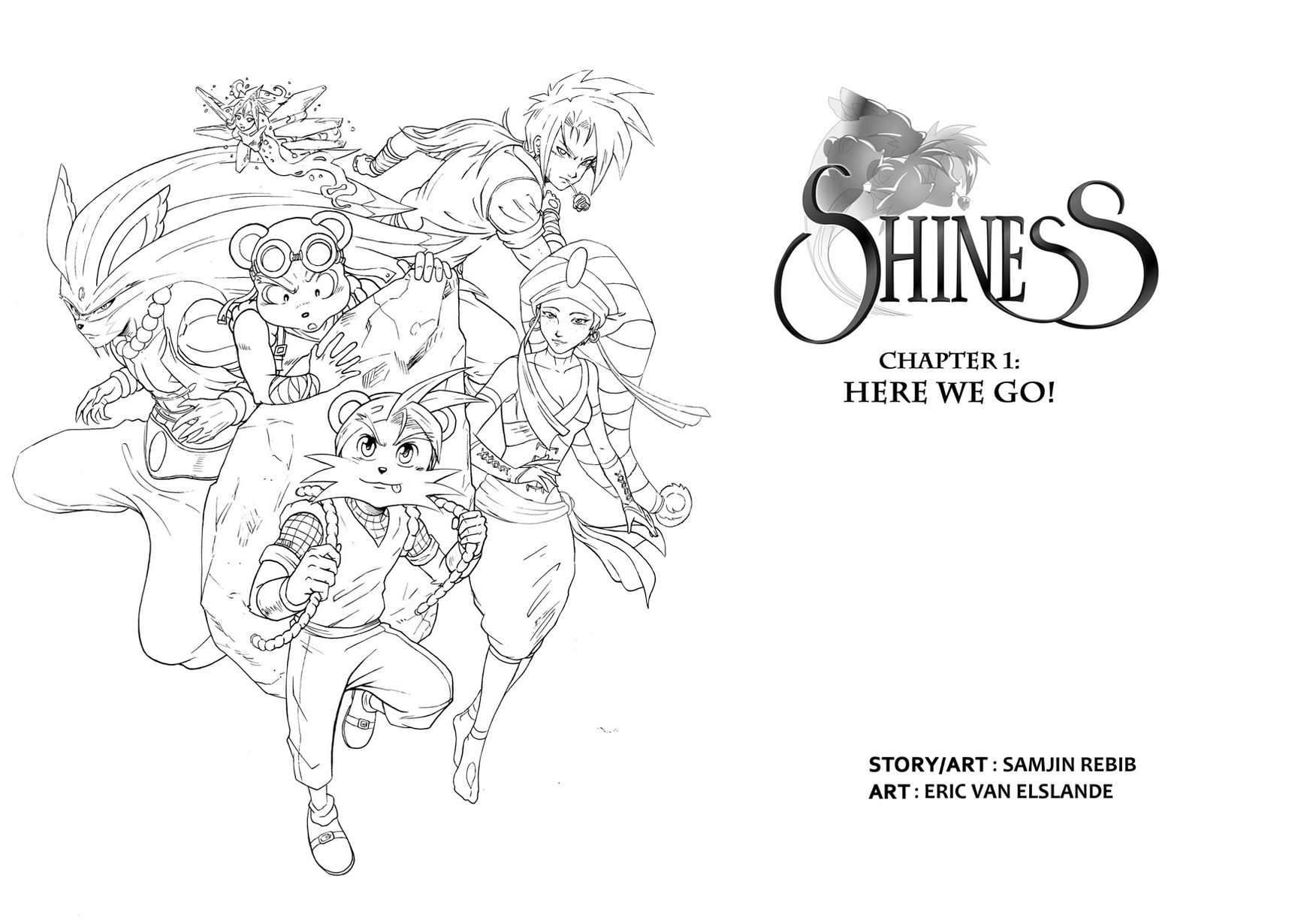 Shiness Chapter 1 page 5 - Chapter 1 : Here we go!