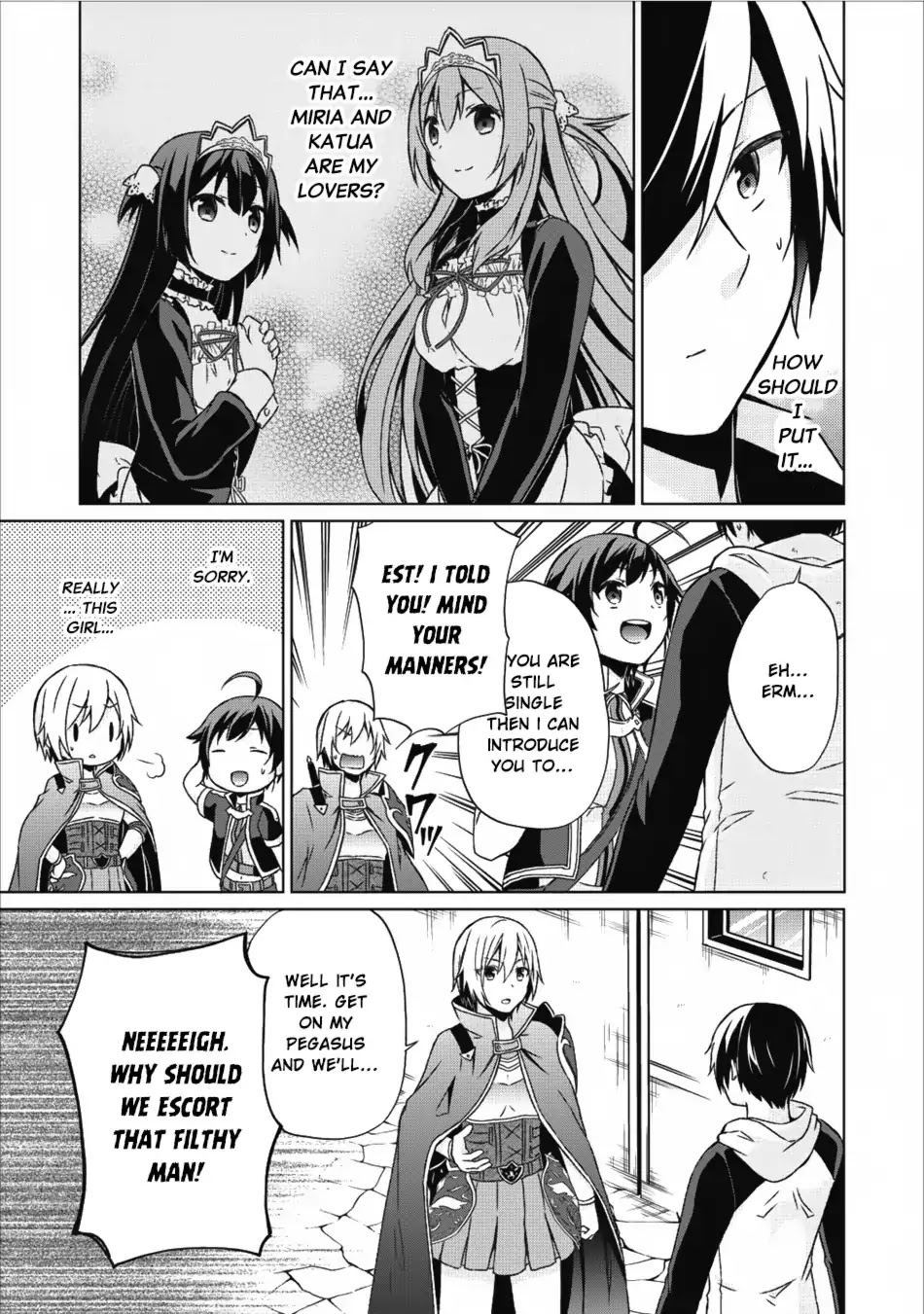 Shingan no Yuusha Chapter 14 page 8 - Chapter 14: Pegasus Rider