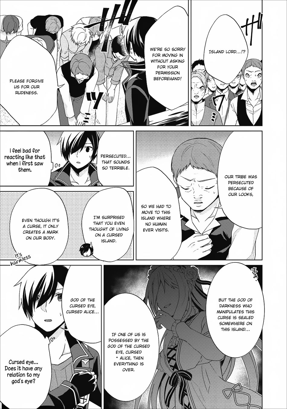 Shingan no Yuusha Chapter 20 page 8 - Chapter 20: Cursed Island