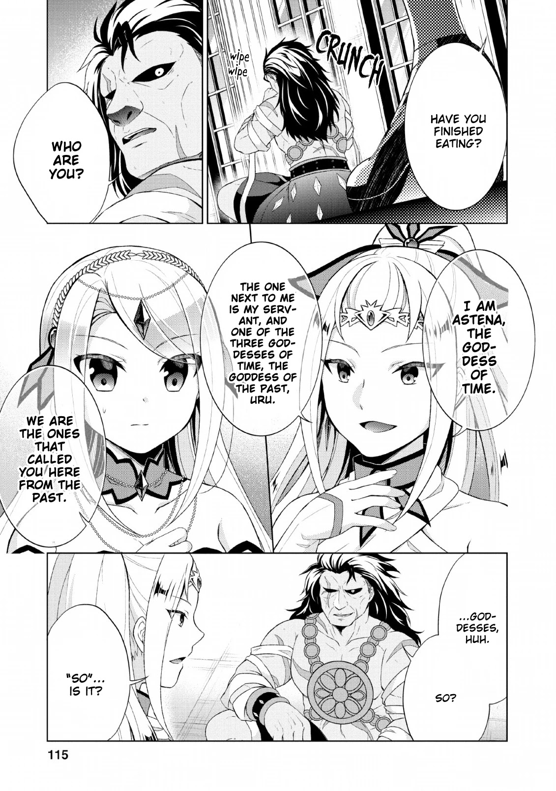 Shingan no Yuusha Chapter 29 page 23 - Chapter 29: Goddess of Time, and the Ancient Hero