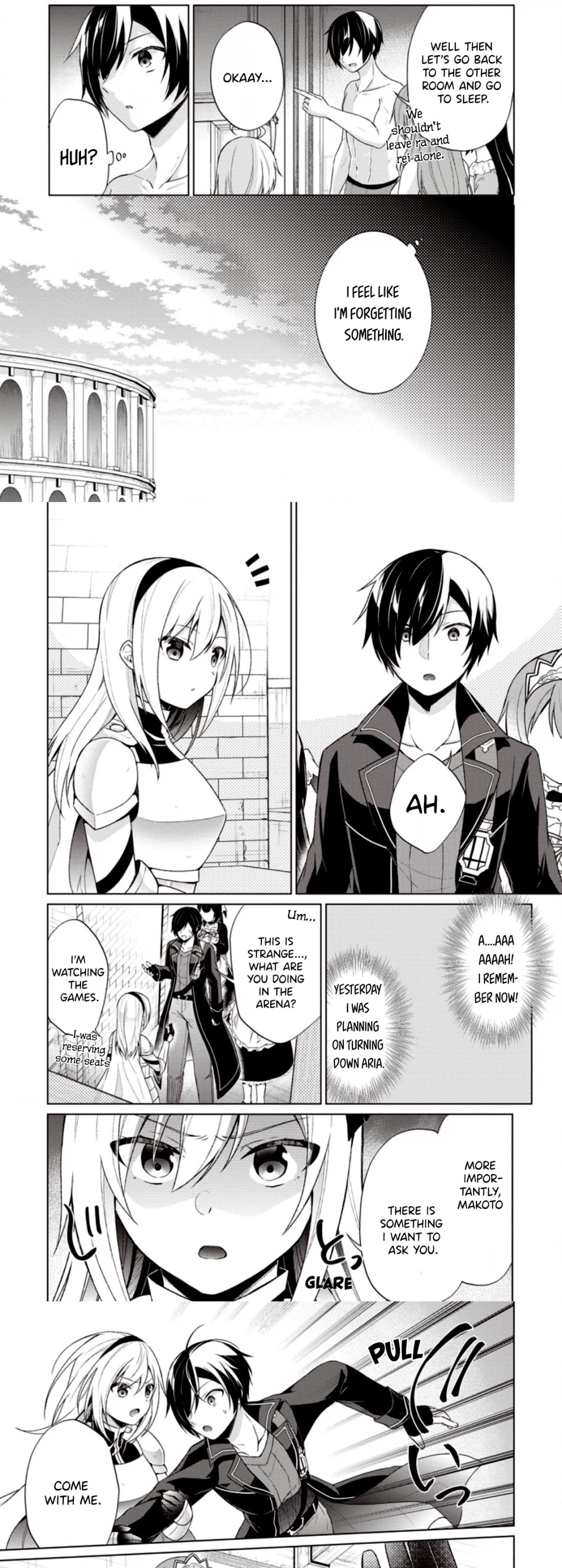 Shingan no Yuusha Chapter 32 page 14 - Chapter 32: Their First Night