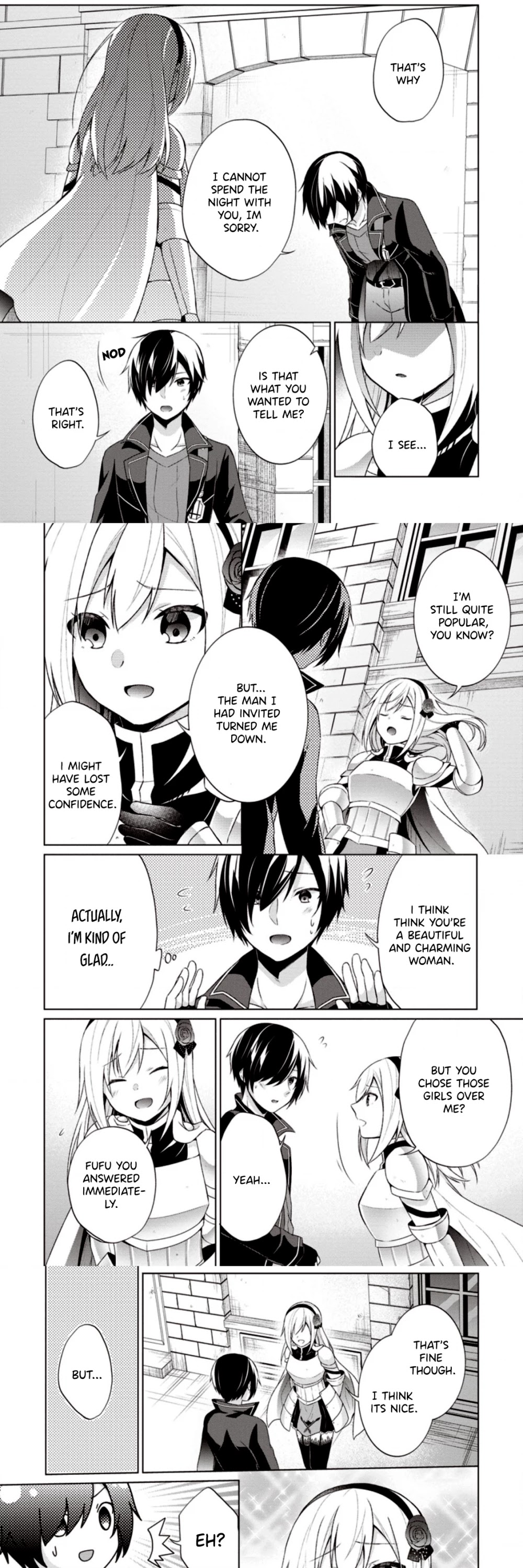 Shingan no Yuusha Chapter 32 page 16 - Chapter 32: Their First Night