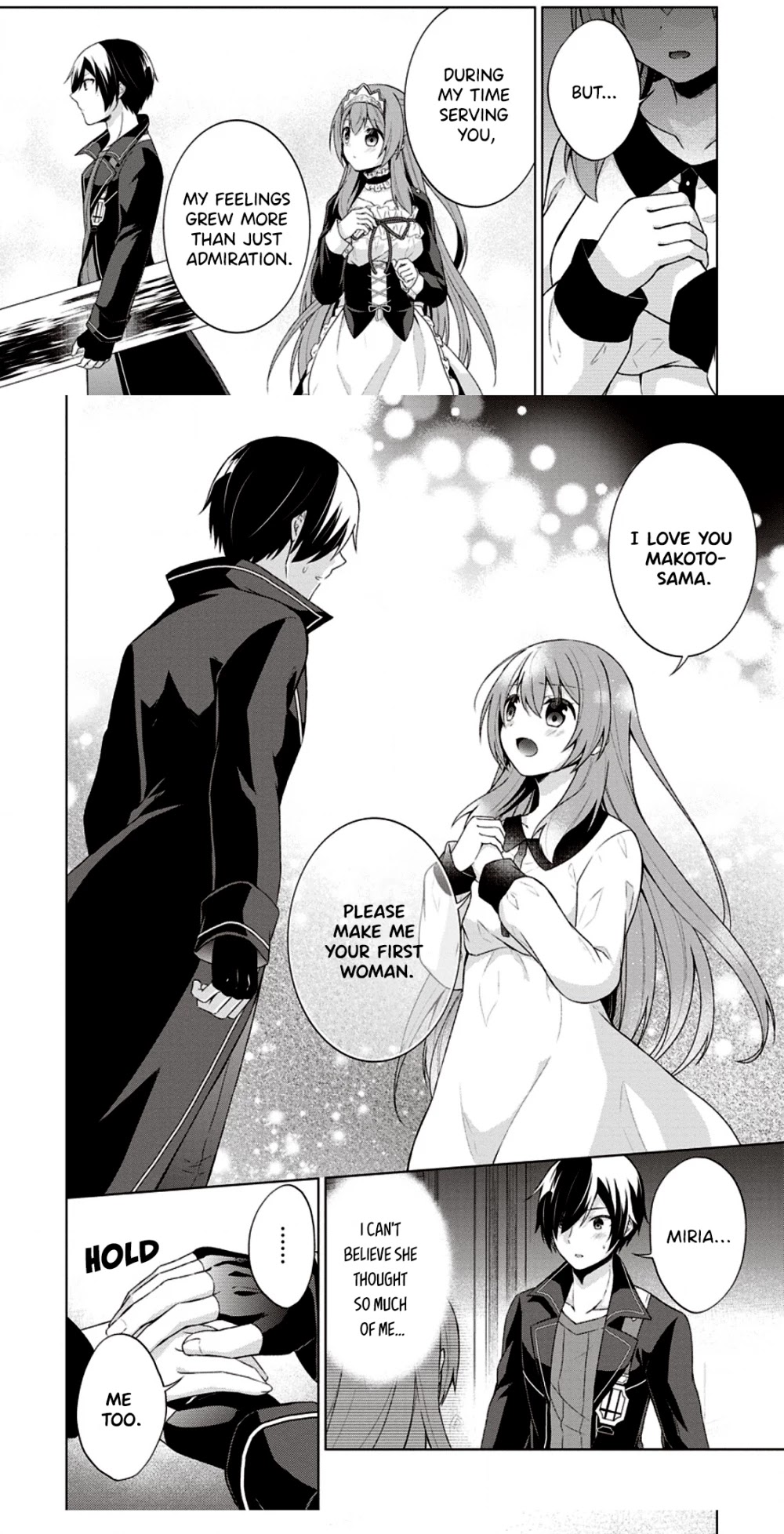 Shingan no Yuusha Chapter 32 page 4 - Chapter 32: Their First Night