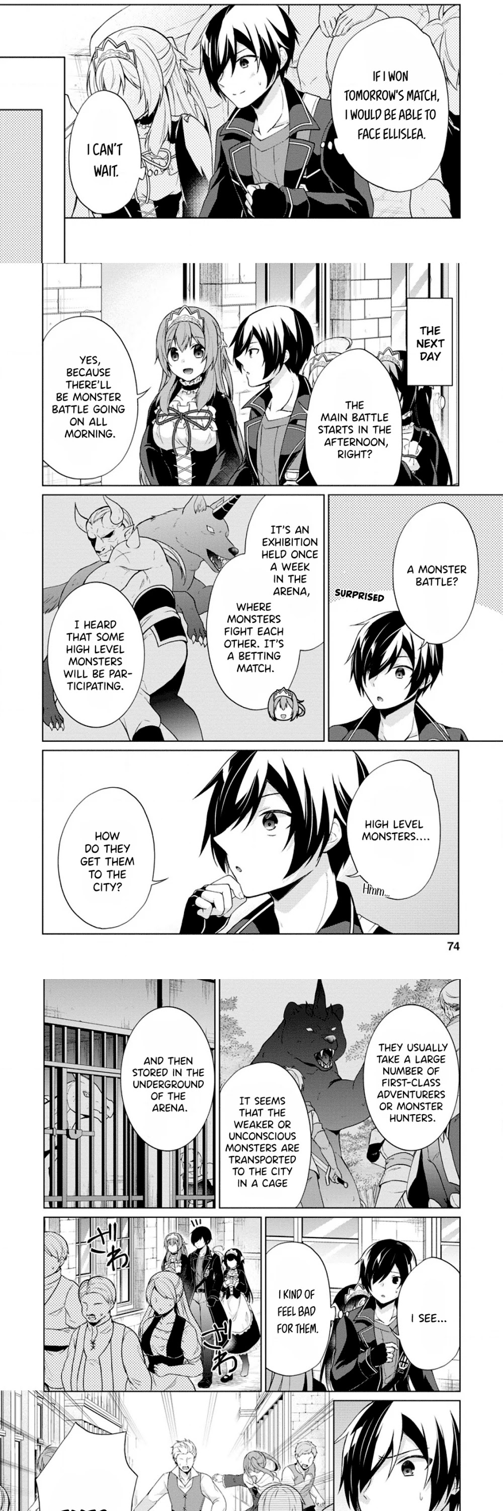 Shingan no Yuusha Chapter 33 page 10 - Chapter 33: Ellisria's noble battle