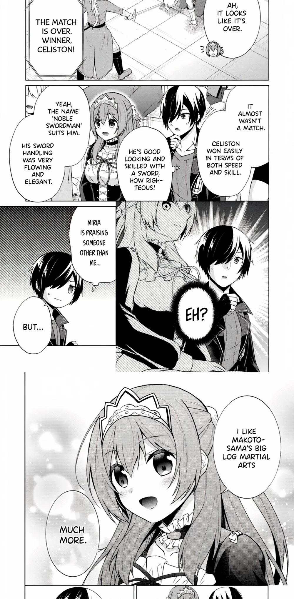 Shingan no Yuusha Chapter 33 page 2 - Chapter 33: Ellisria's noble battle