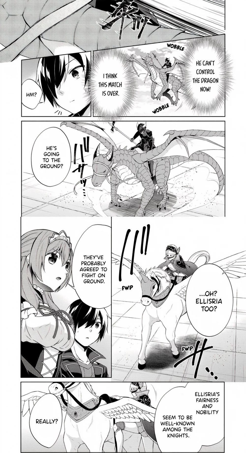 Shingan no Yuusha Chapter 33 page 6 - Chapter 33: Ellisria's noble battle
