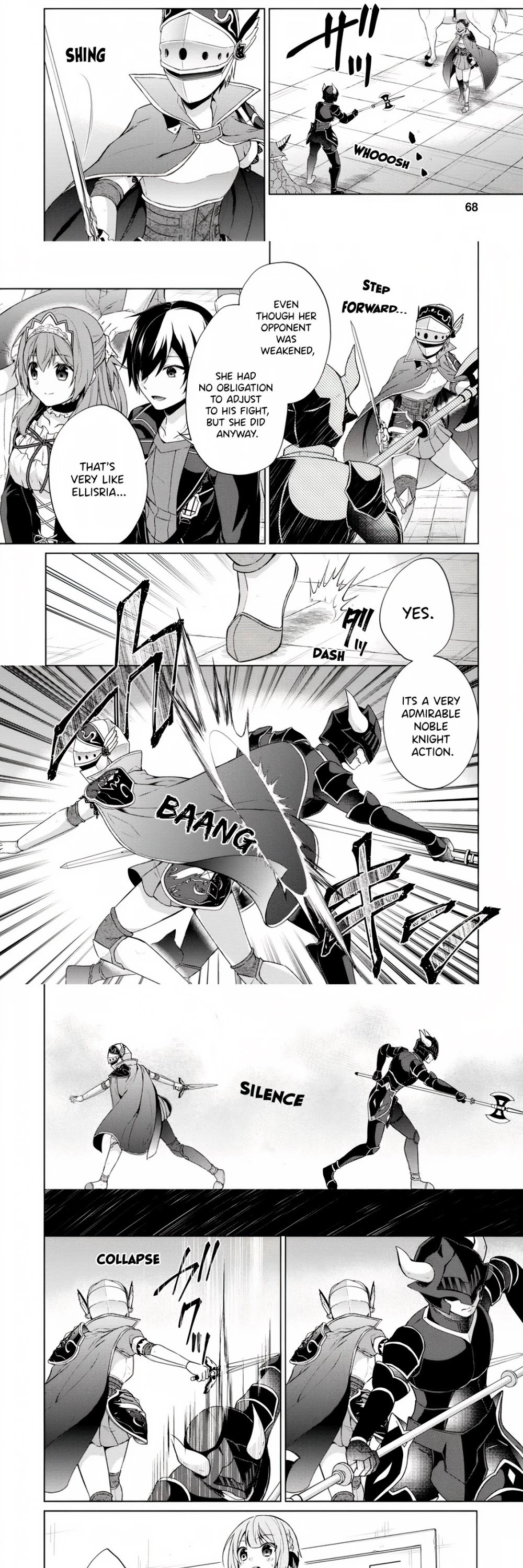 Shingan no Yuusha Chapter 33 page 7 - Chapter 33: Ellisria's noble battle