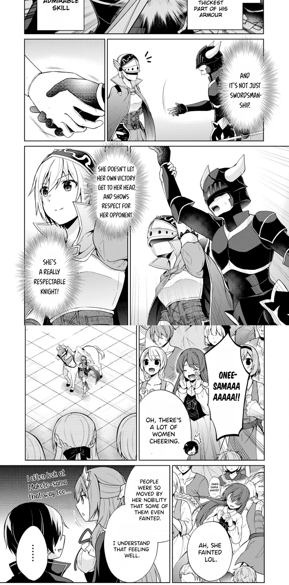 Shingan no Yuusha Chapter 33 page 9 - Chapter 33: Ellisria's noble battle