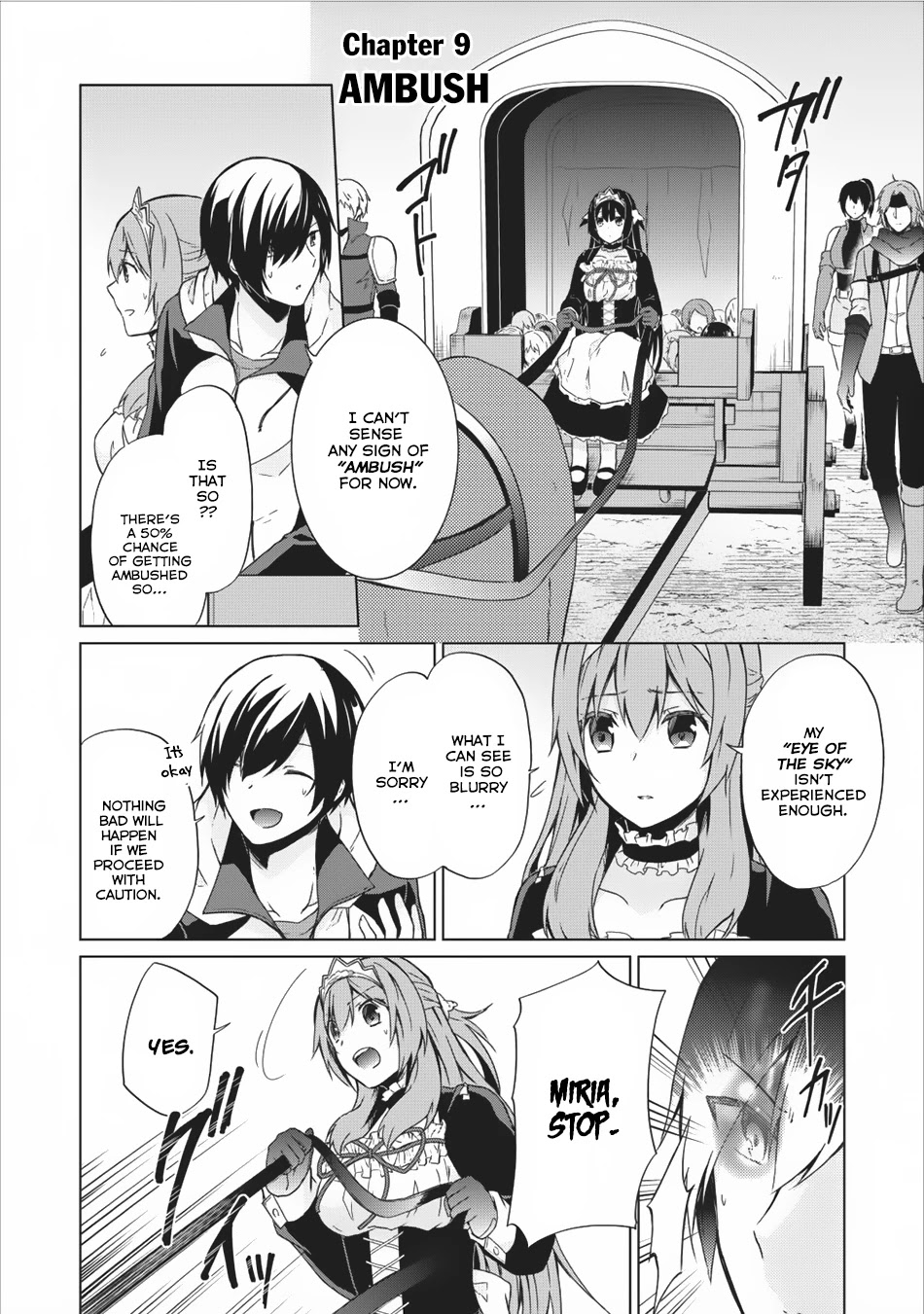 Shingan no Yuusha Chapter 9 page 3 - Chapter 9: Ambush
