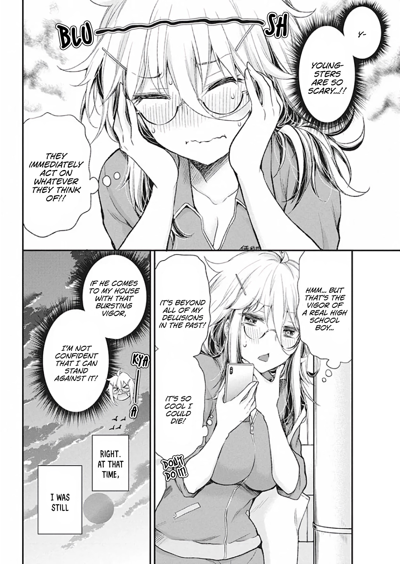 Shingeki no Eroko-san Chapter 10 page 19 - Chapter 10: A high school boy's vigor surpasses my wildest imagination
