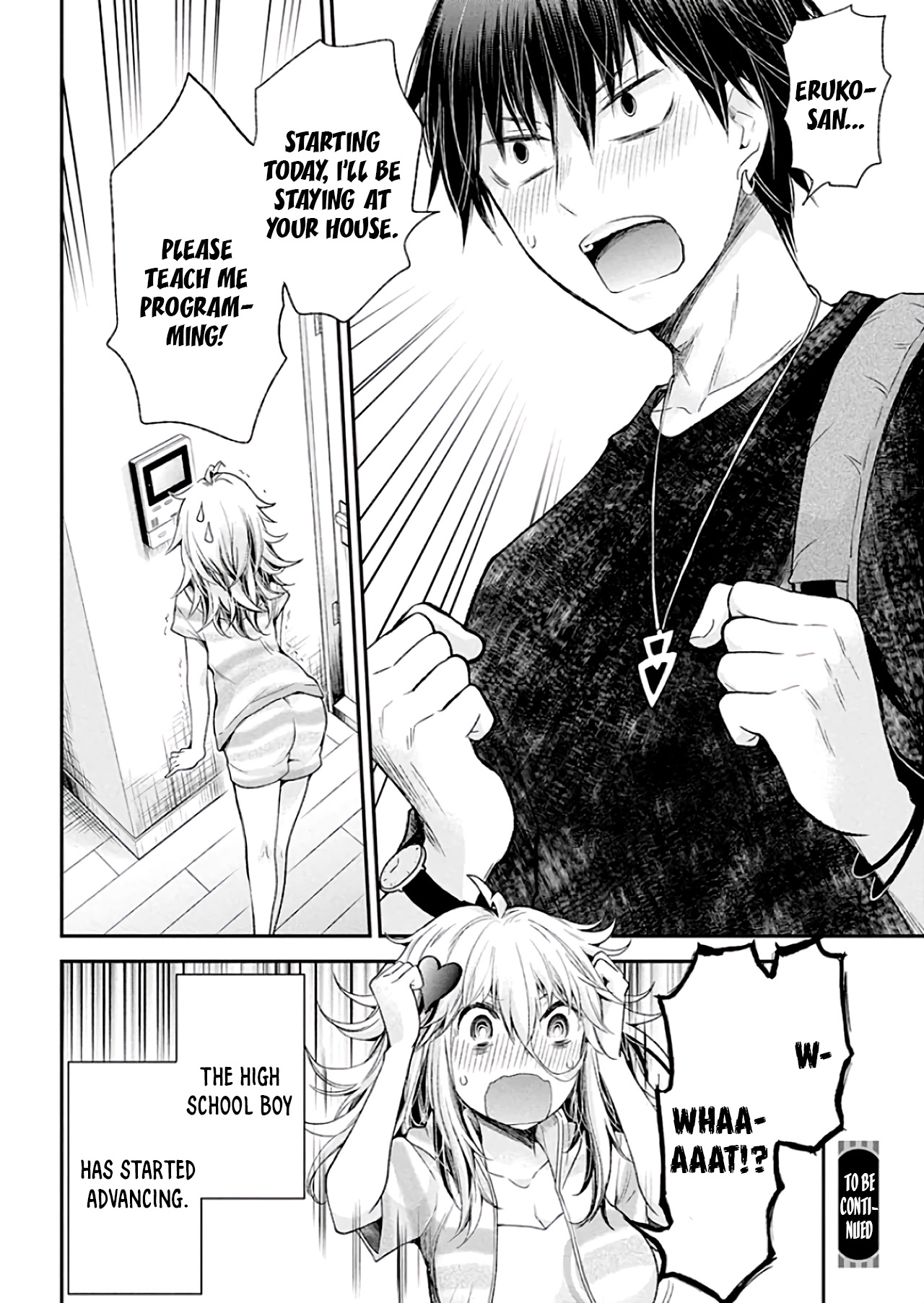 Shingeki no Eroko-san Chapter 10 page 21 - Chapter 10: A high school boy's vigor surpasses my wildest imagination
