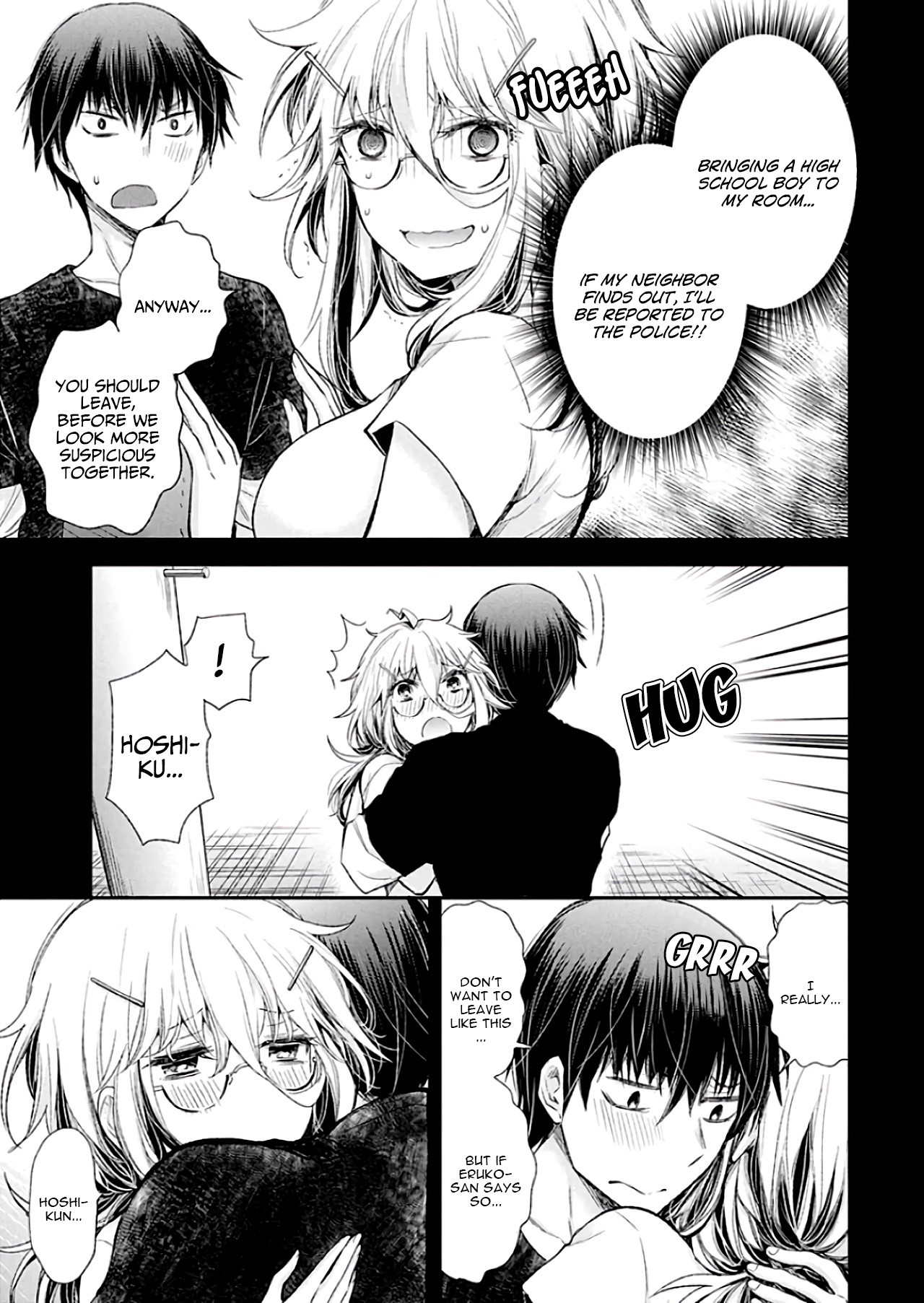 Shingeki no Eroko-san Chapter 10 page 6 - Chapter 10: A high school boy's vigor surpasses my wildest imagination