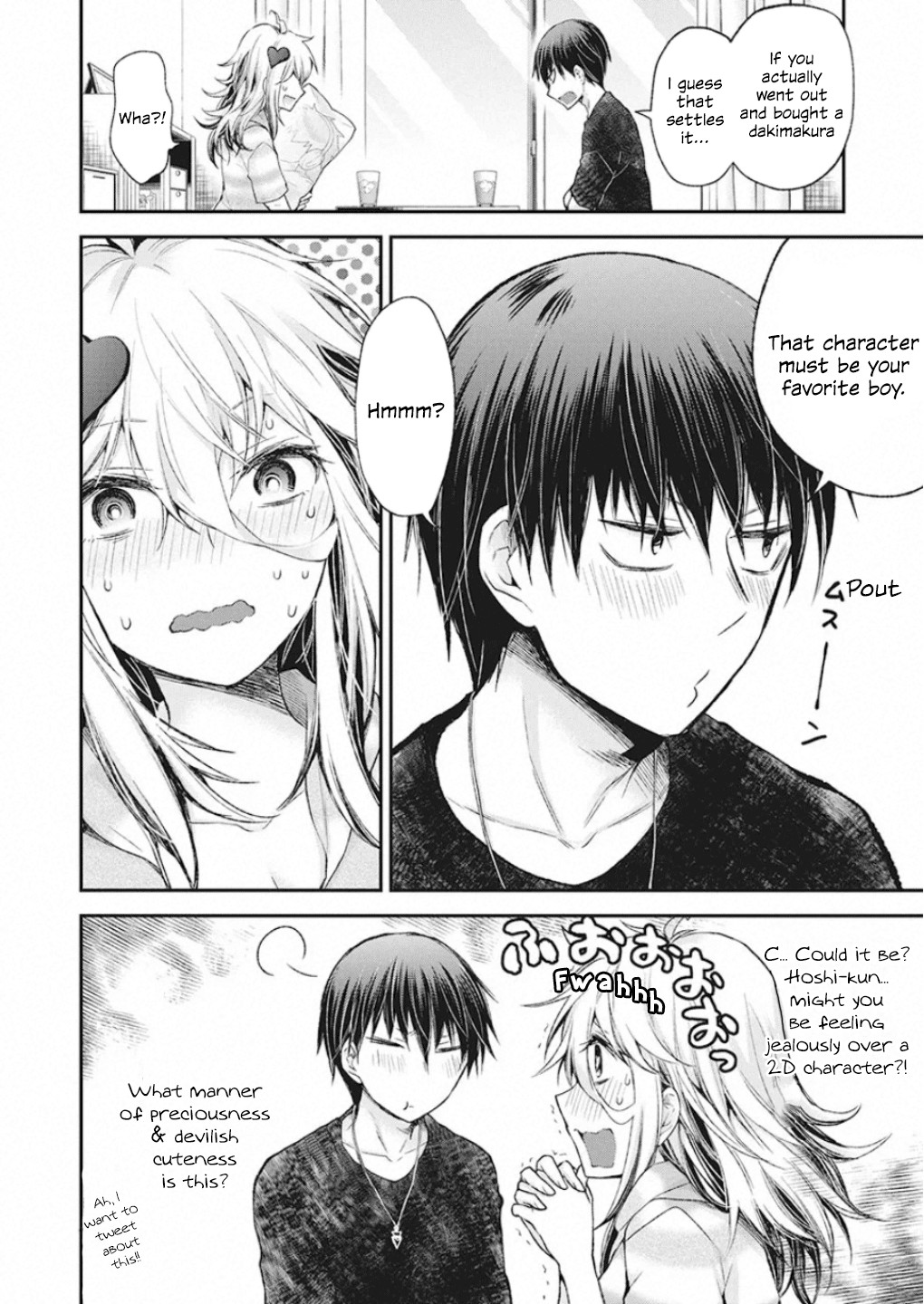 Shingeki no Eroko-san Chapter 11 page 11 - Chapter 11: Perversion 11: Haa... Hoshi is like a moth to a flame... and he’s here!!