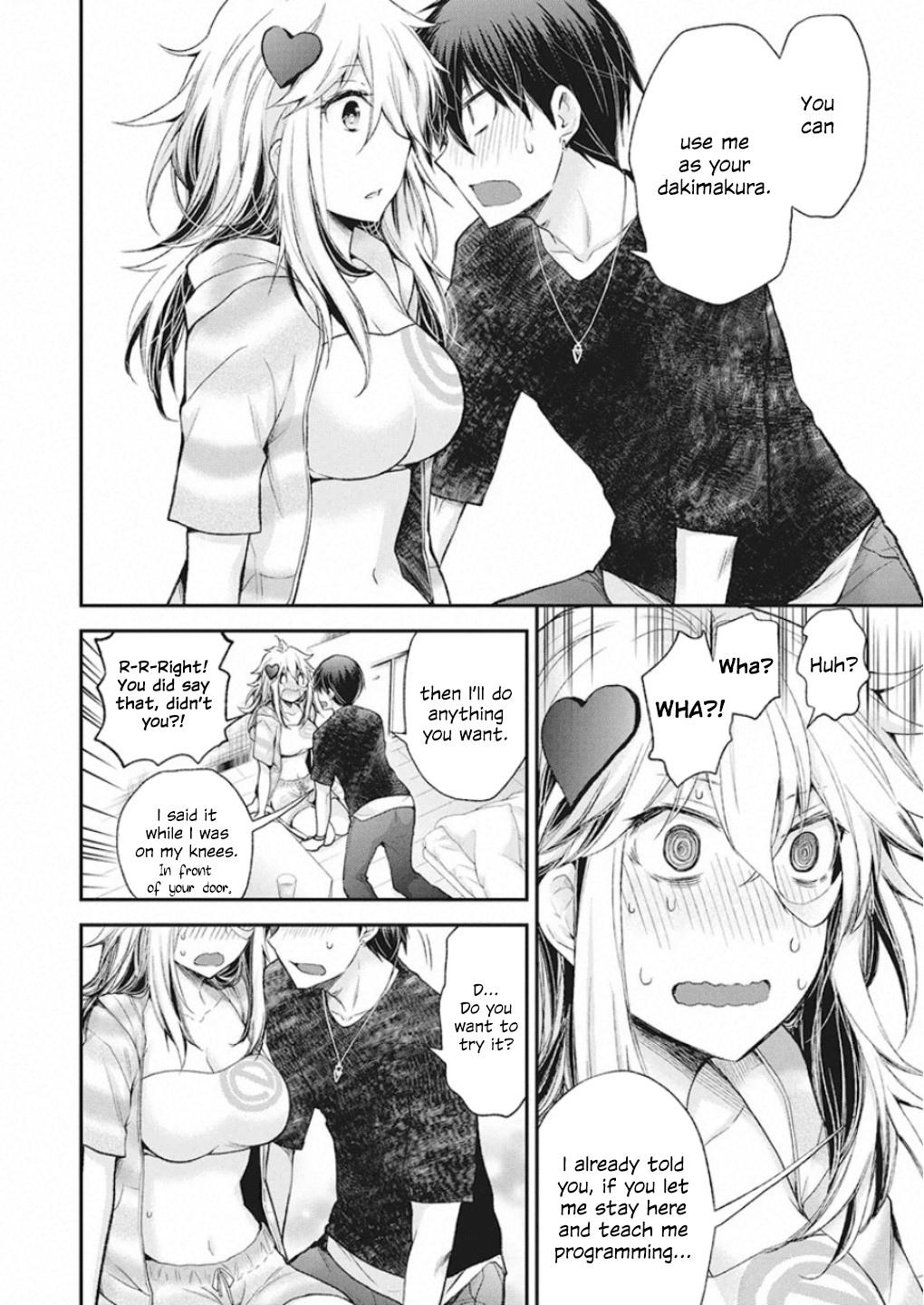 Shingeki no Eroko-san Chapter 11 page 13 - Chapter 11: Perversion 11: Haa... Hoshi is like a moth to a flame... and he’s here!!