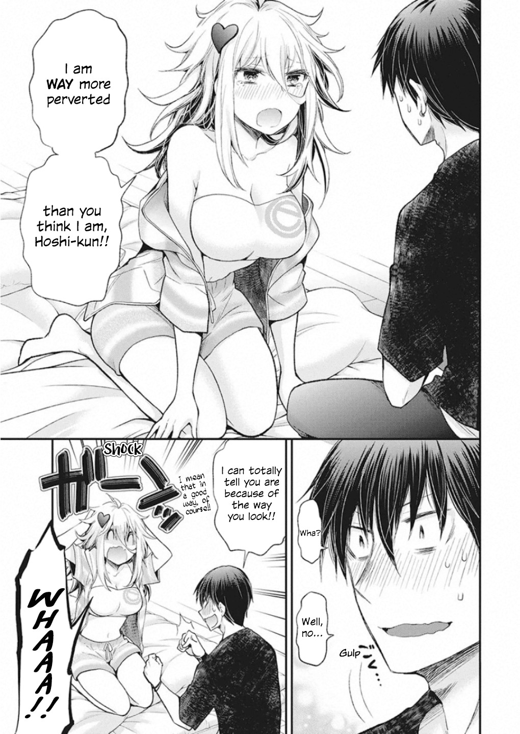 Shingeki no Eroko-san Chapter 11 page 18 - Chapter 11: Perversion 11: Haa... Hoshi is like a moth to a flame... and he’s here!!