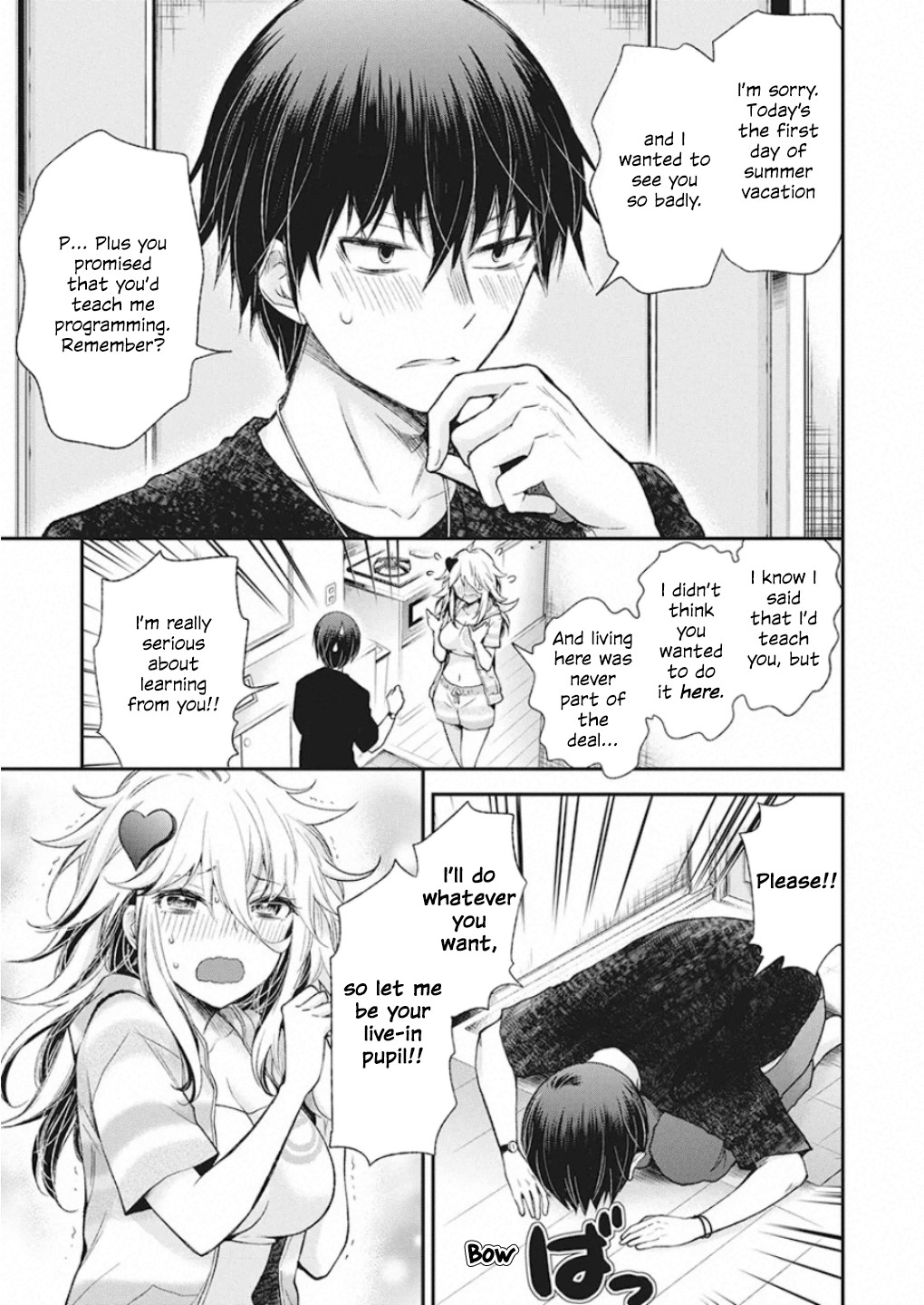 Shingeki no Eroko-san Chapter 11 page 4 - Chapter 11: Perversion 11: Haa... Hoshi is like a moth to a flame... and he’s here!!