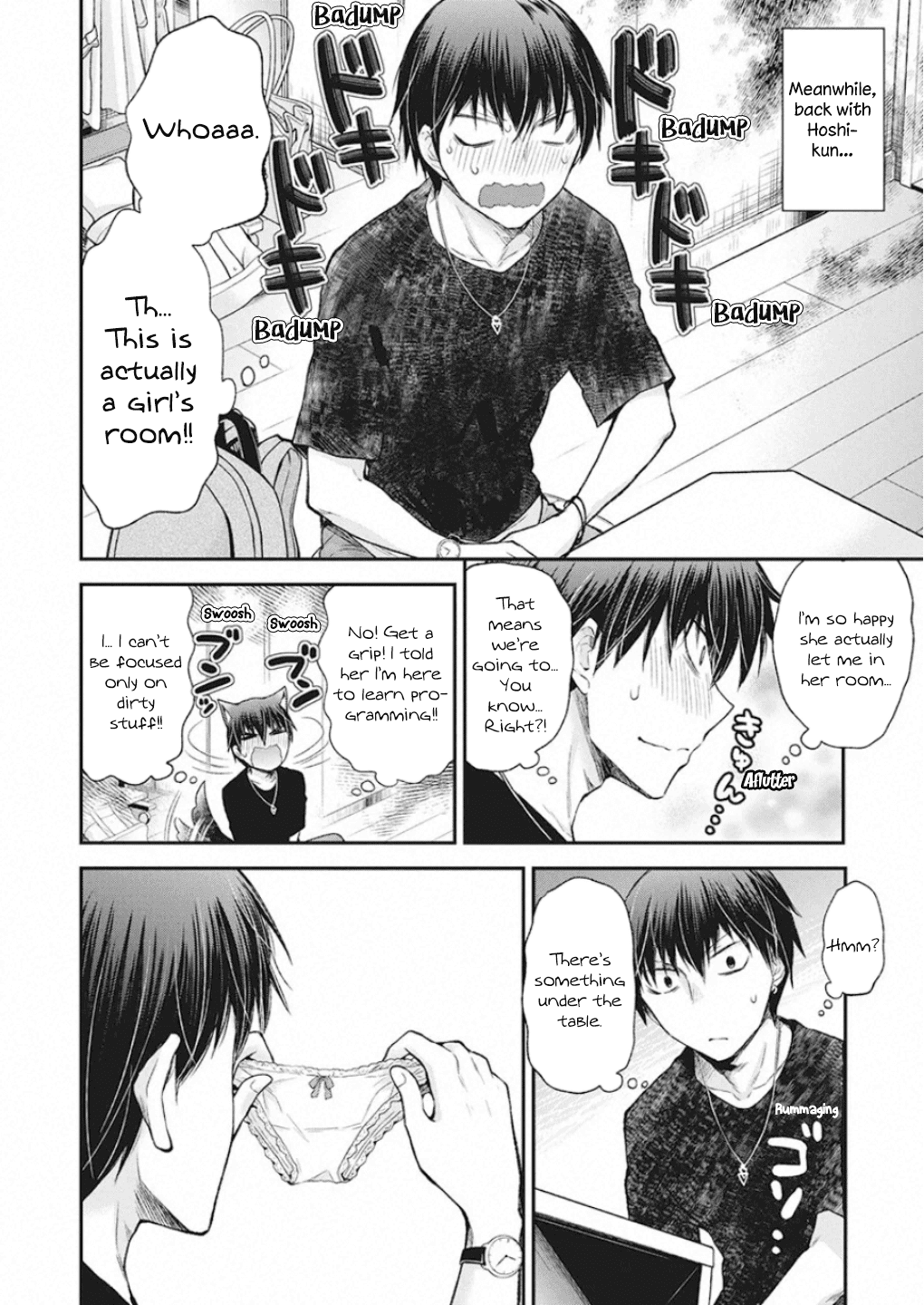 Shingeki no Eroko-san Chapter 11 page 7 - Chapter 11: Perversion 11: Haa... Hoshi is like a moth to a flame... and he’s here!!