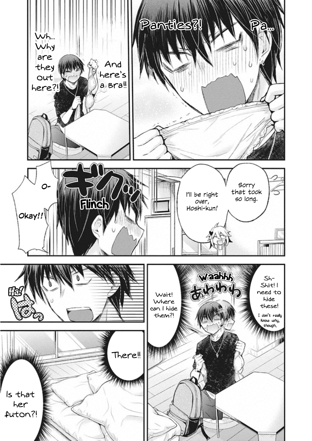Shingeki no Eroko-san Chapter 11 page 8 - Chapter 11: Perversion 11: Haa... Hoshi is like a moth to a flame... and he’s here!!