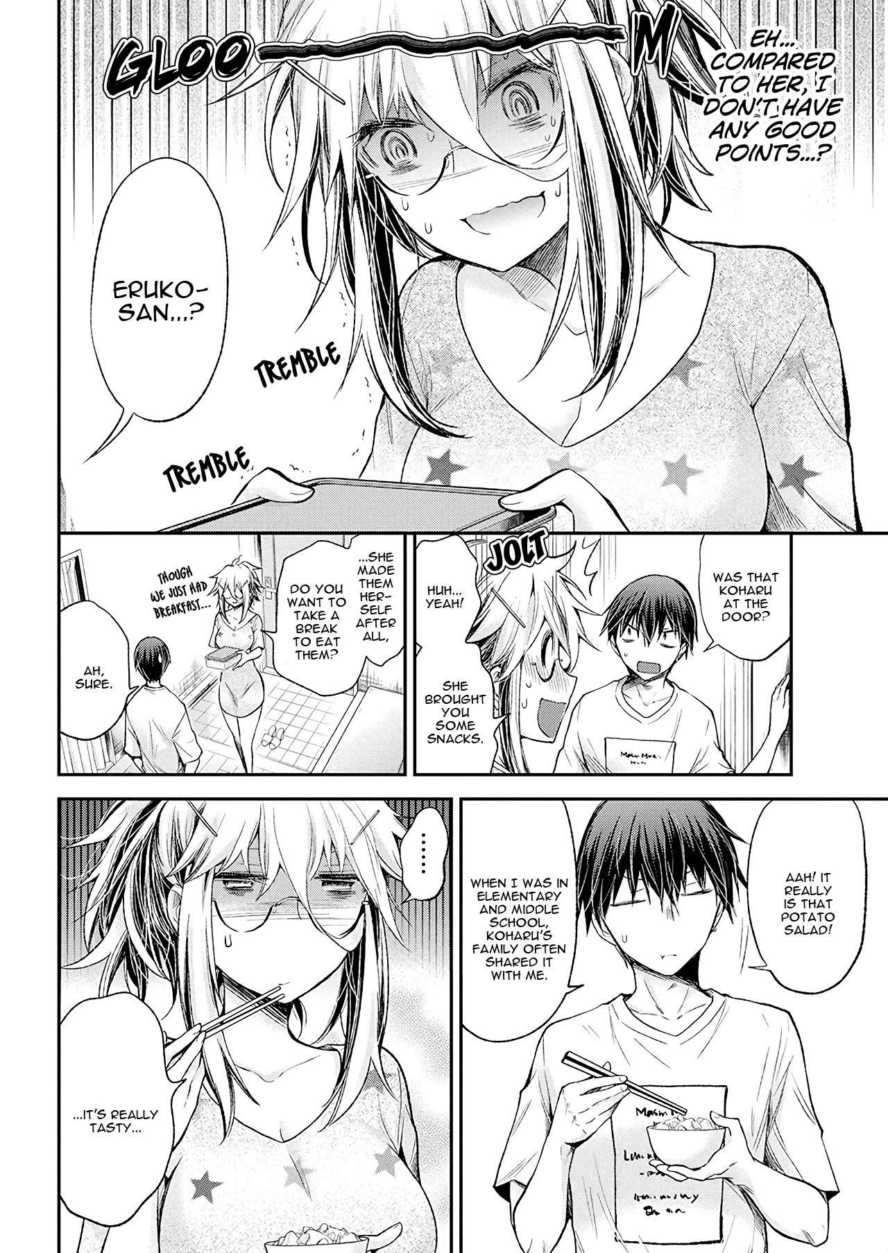 Shingeki no Eroko-san Chapter 14 page 16 - Chapter 14: I want to sneakily approach a high school boy and pull down his underwear while he's cooking