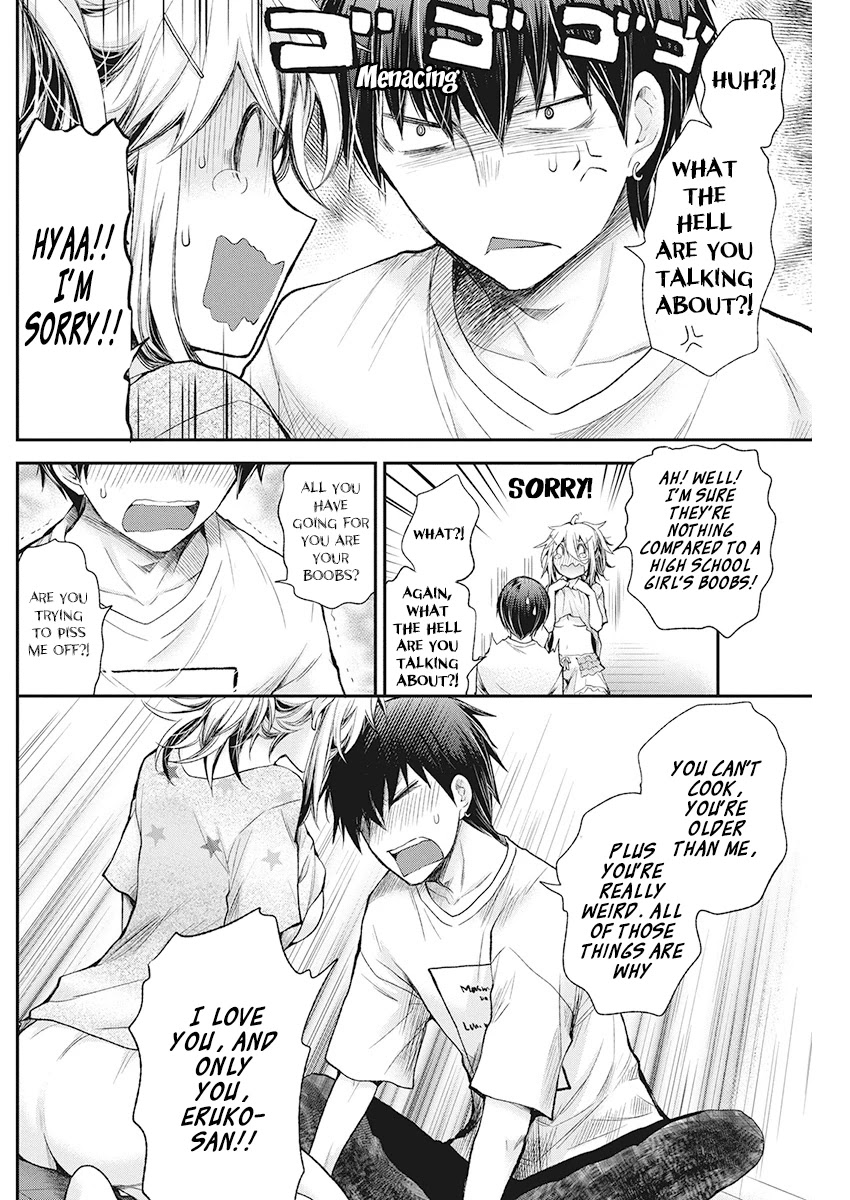 Shingeki no Eroko-san Chapter 15 page 5 - Chapter 15: Perversion 15: I let a high school boy fondle my boobs
