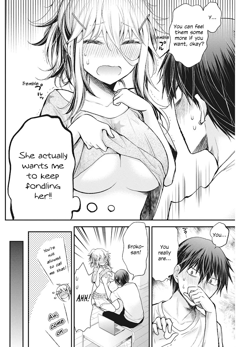 Shingeki no Eroko-san Chapter 15 page 9 - Chapter 15: Perversion 15: I let a high school boy fondle my boobs