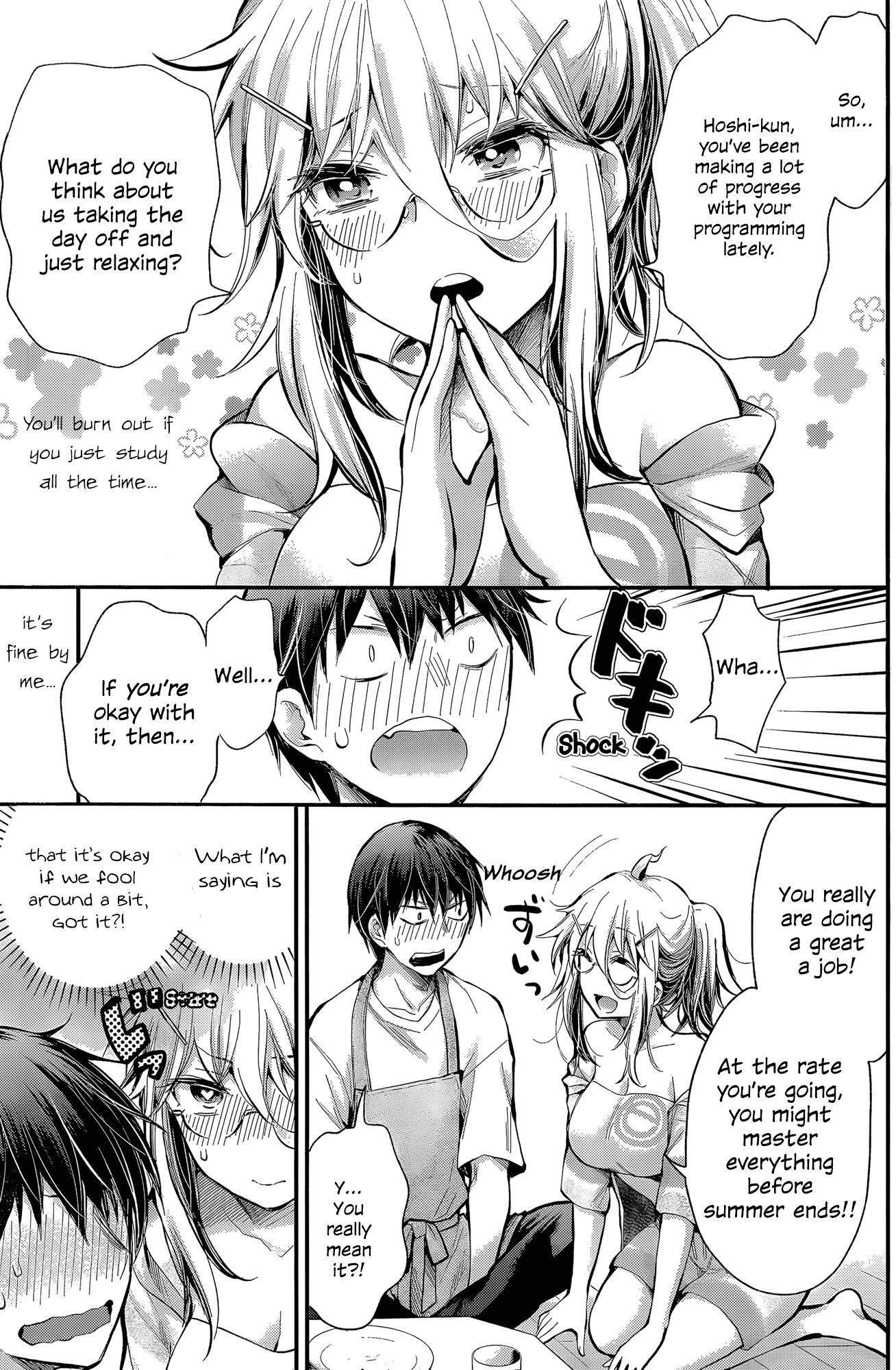 Shingeki no Eroko-san Chapter 17 page 5 - Chapter 17: Perversion 17: If we’re alone together on a day off, all I can think about is doing dirty things, so I’m going to the bathroom