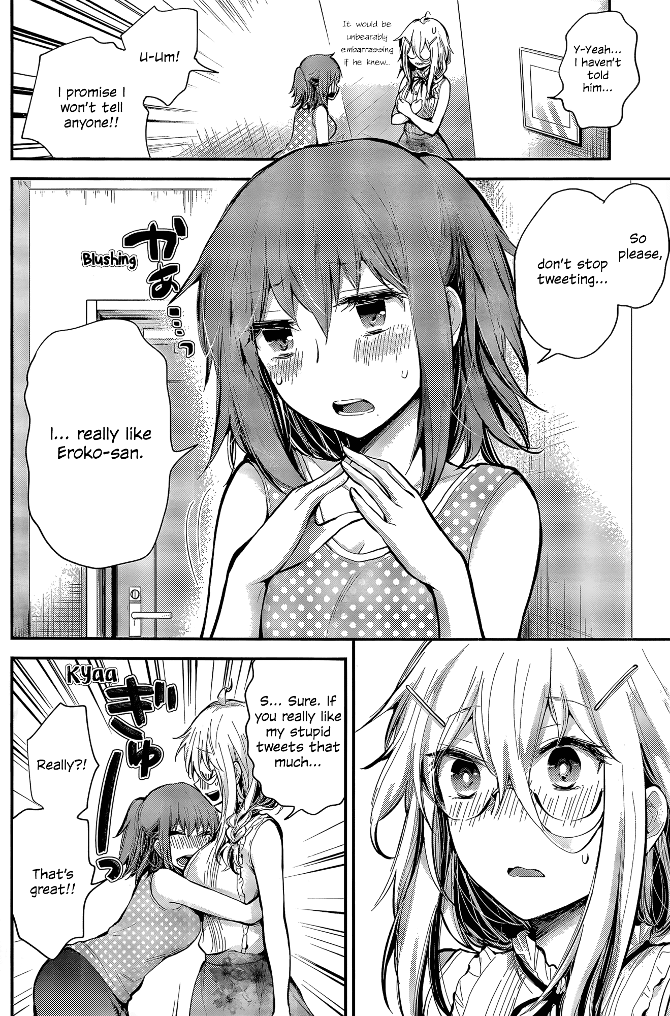 Shingeki no Eroko-san Chapter 19 page 6 - Chapter 19: Perversion 19: After being separated for a day he treated me like a little girl for my log-in bonus. Are the admins gods?